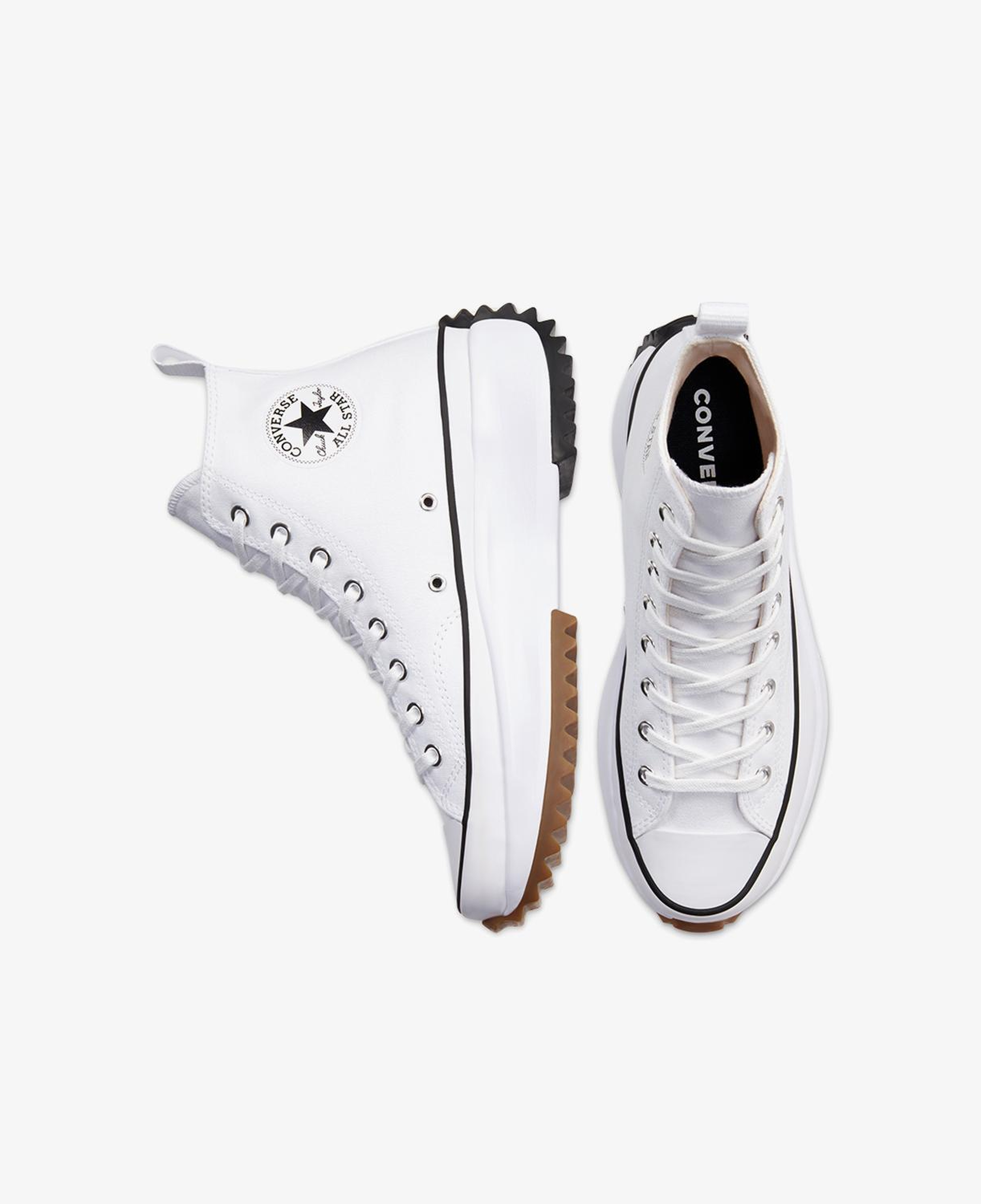 Converse Run Star Hike Unisex Beyaz Platform Sneaker