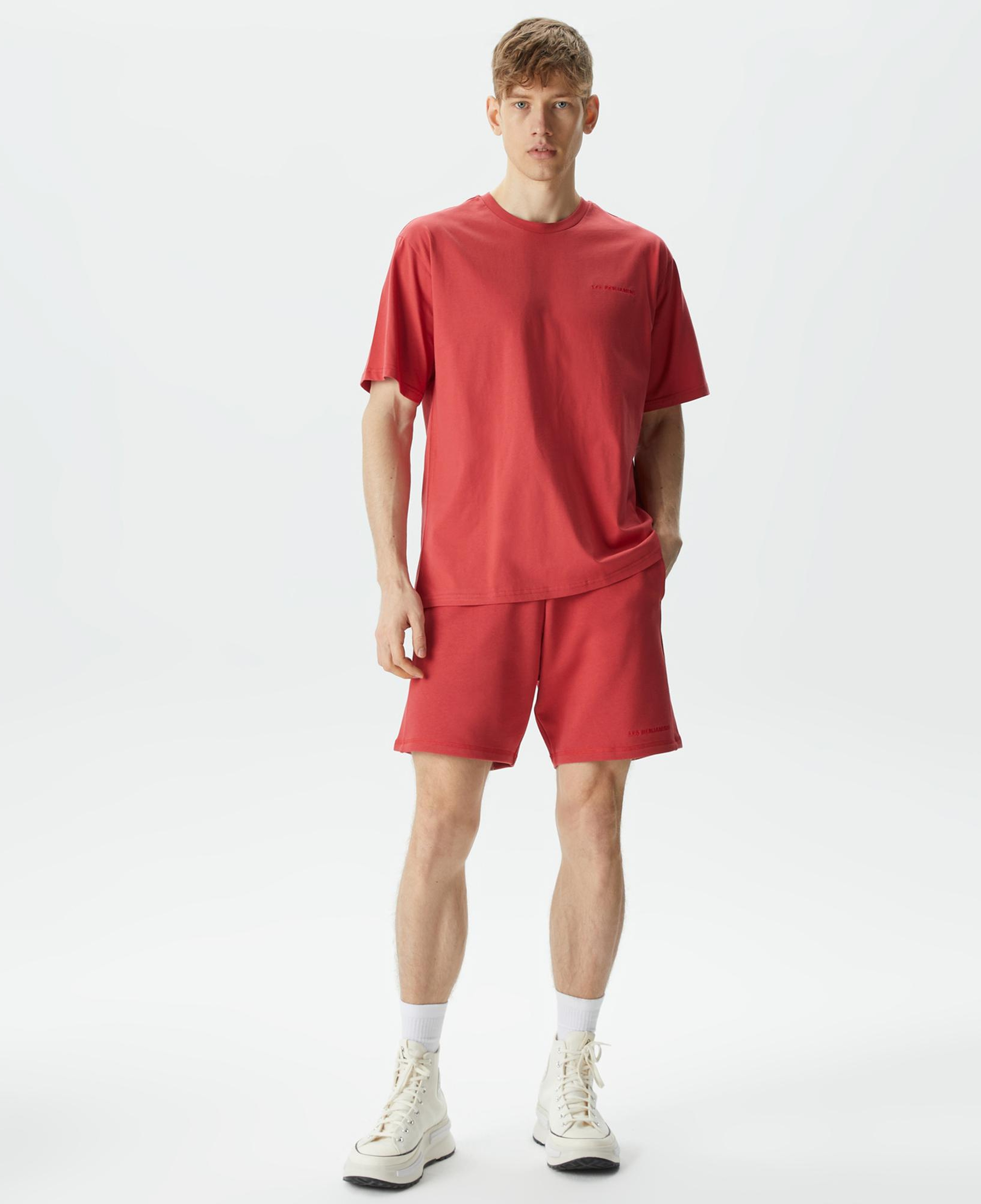 Les Benjamins Essentials 304 Erkek Kırmızı Şort