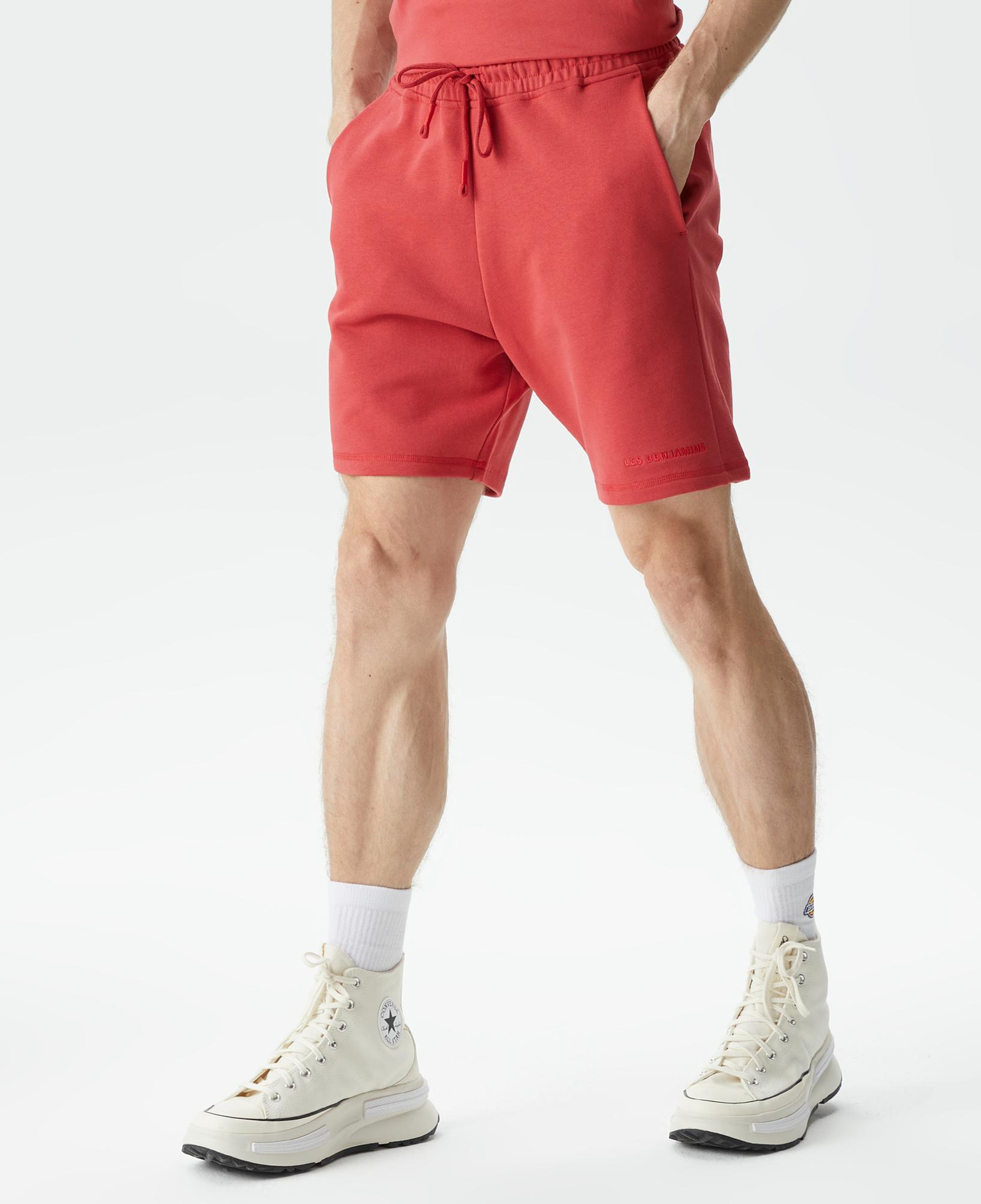 Les Benjamins Essentials 304 Erkek Kırmızı Şort