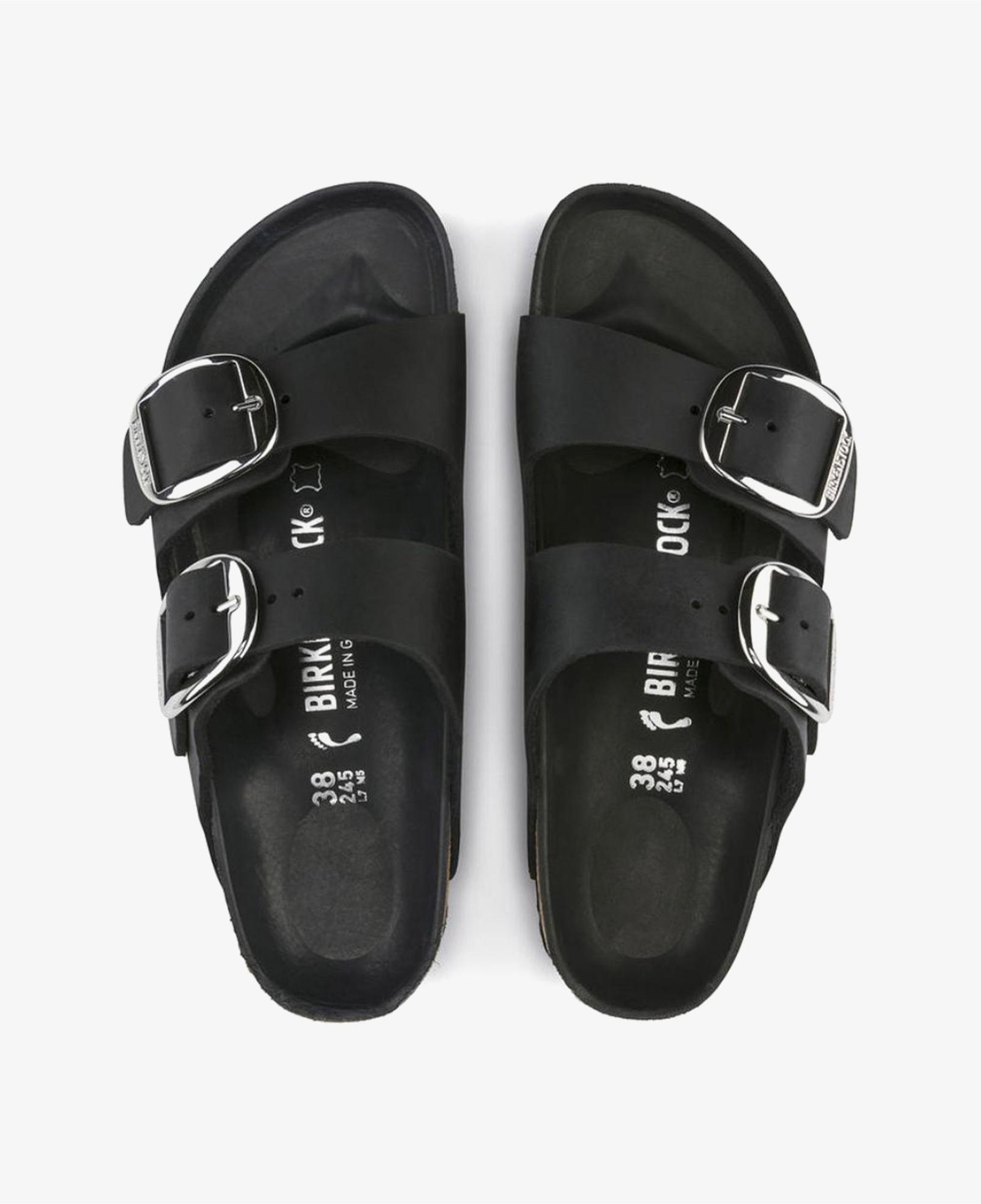 Birkenstock Arizona Big Buckle Leoi Kadın Siyah Terlik