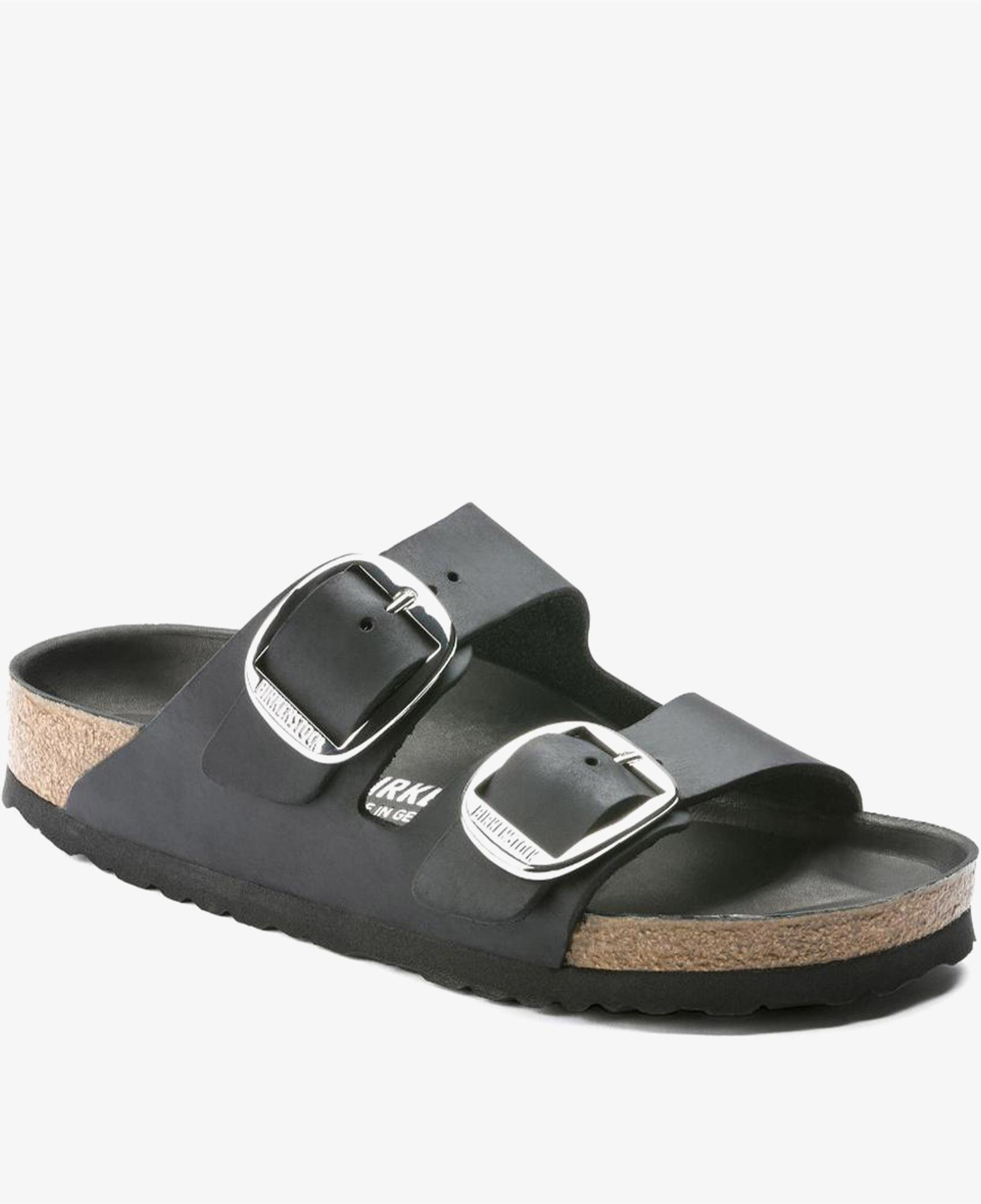 Birkenstock Arizona Big Buckle Leoi Kadın Siyah Terlik
