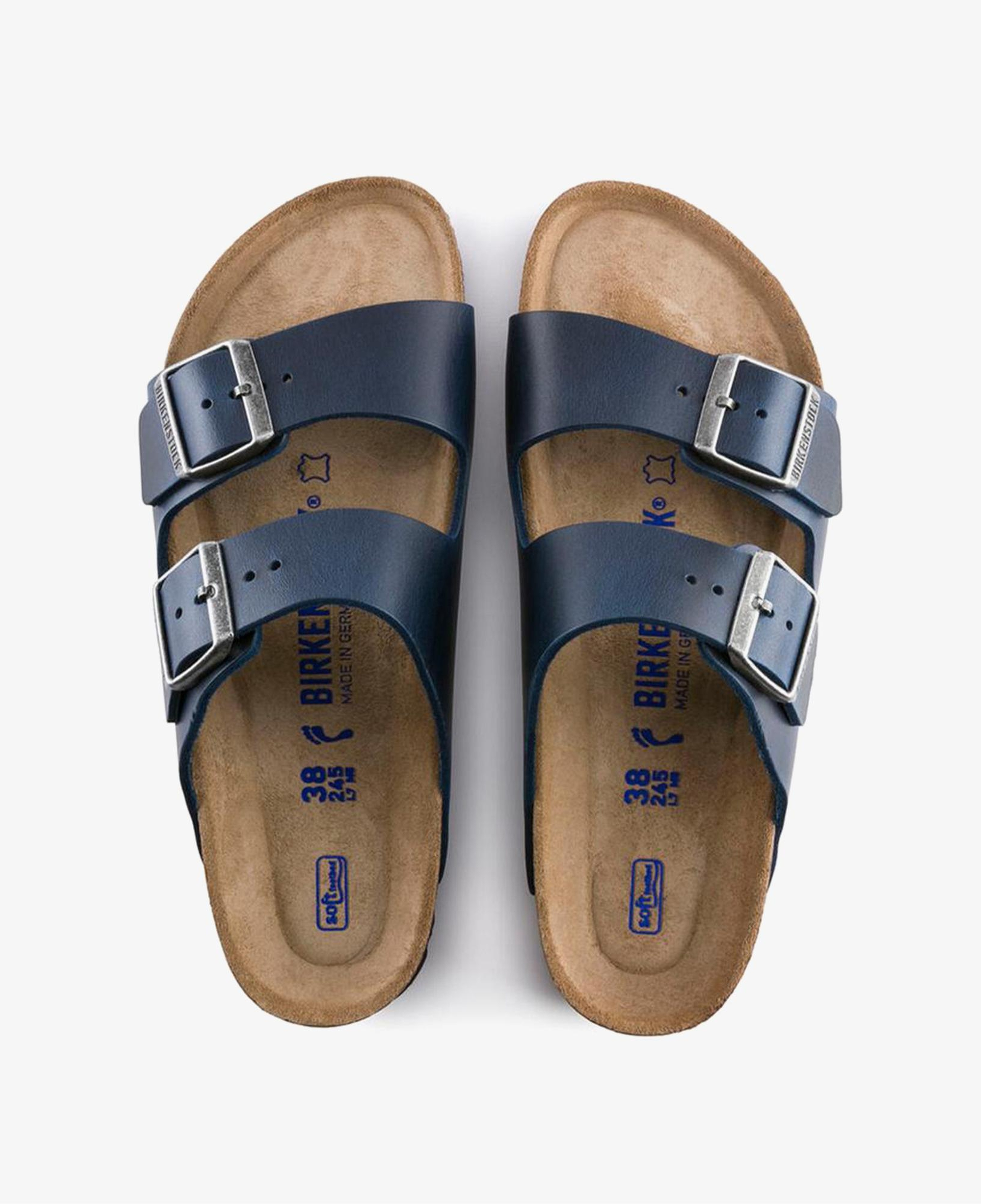 Birkenstock Arizona Sfb Leoi Erkek Mavi Terlik