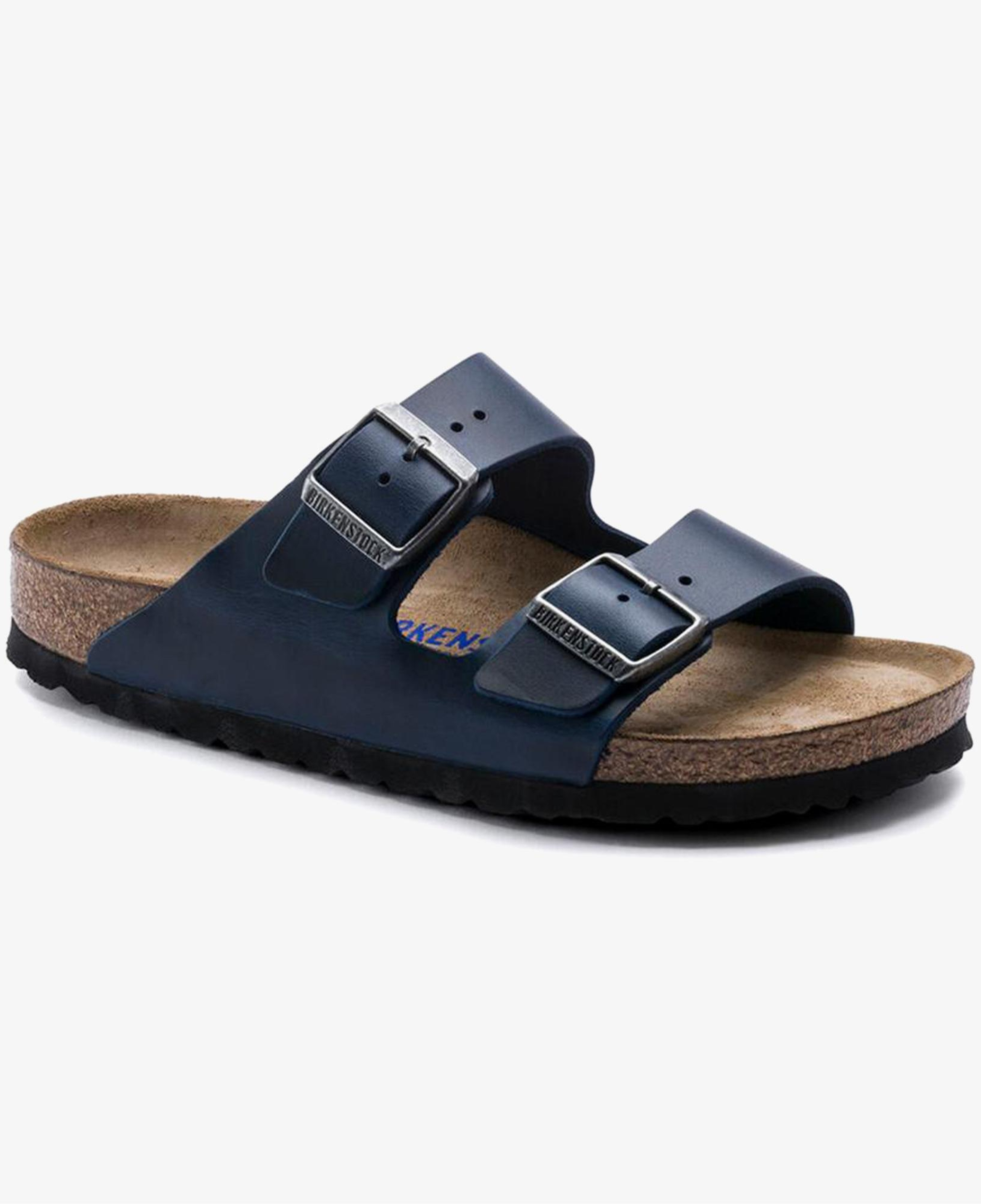 Birkenstock Arizona Sfb Leoi Erkek Mavi Terlik