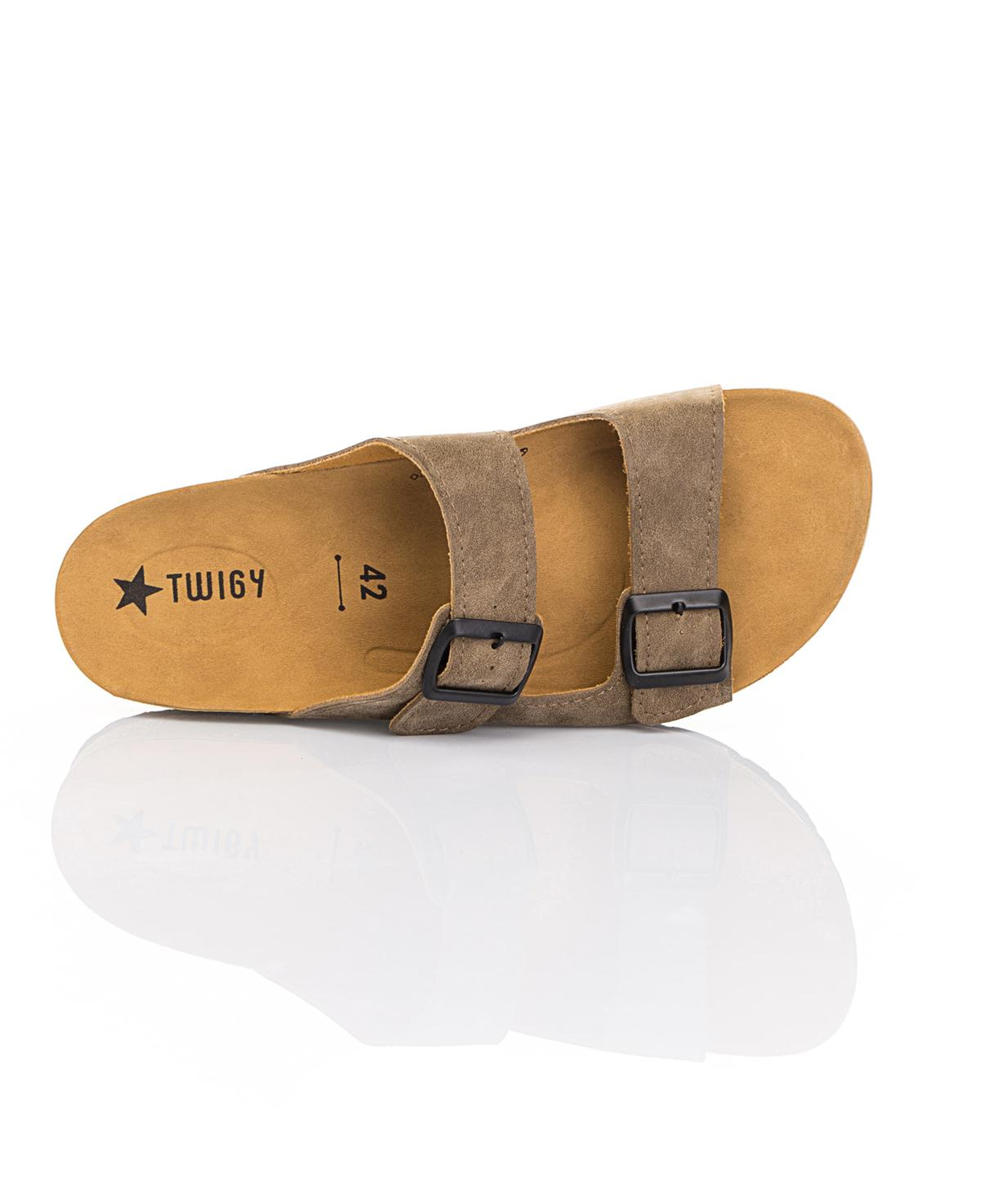 Leo Erkek Terlik Vizon 41/45