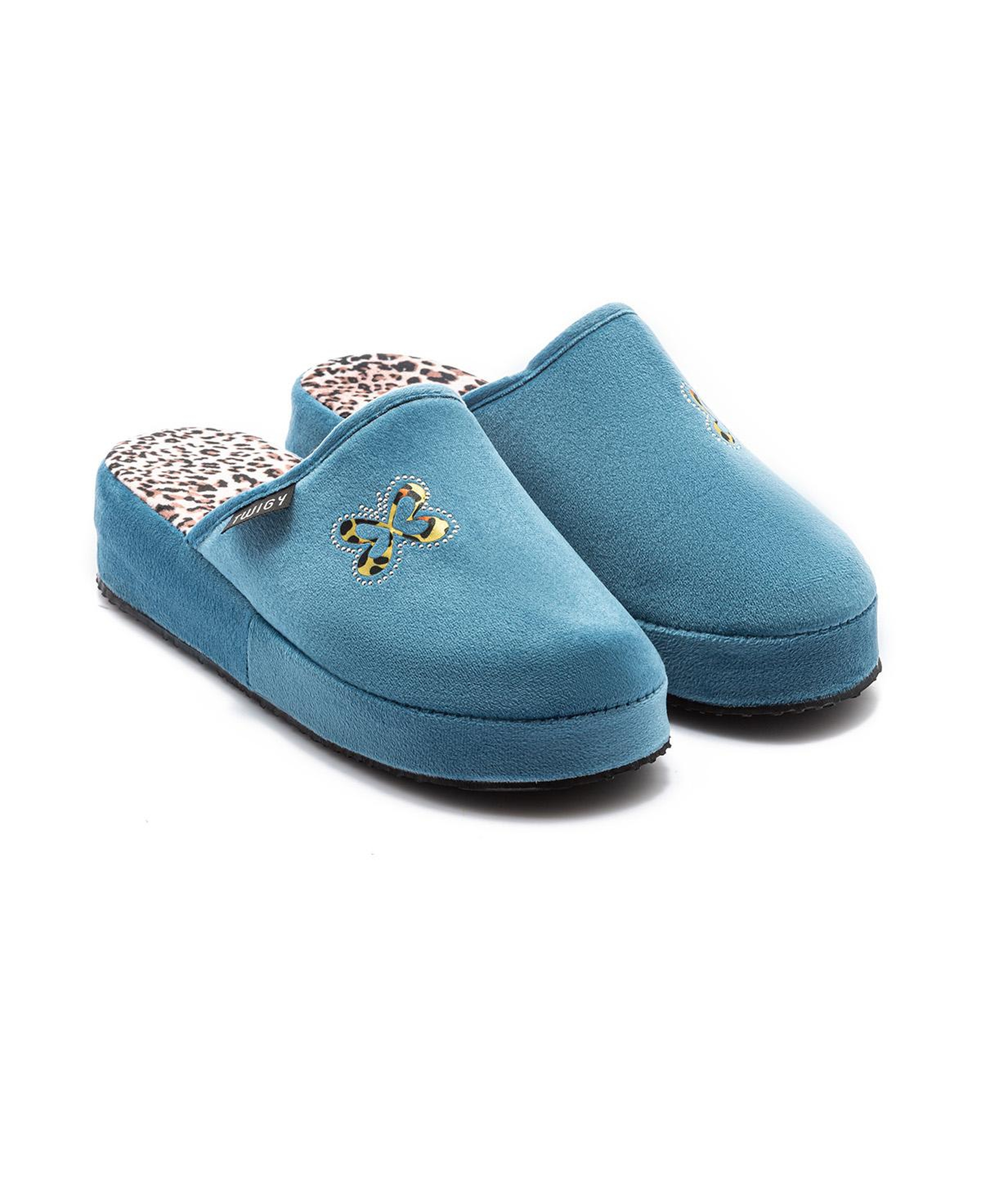 Kelebek Kadın Ev Terliği Mavi 36/40