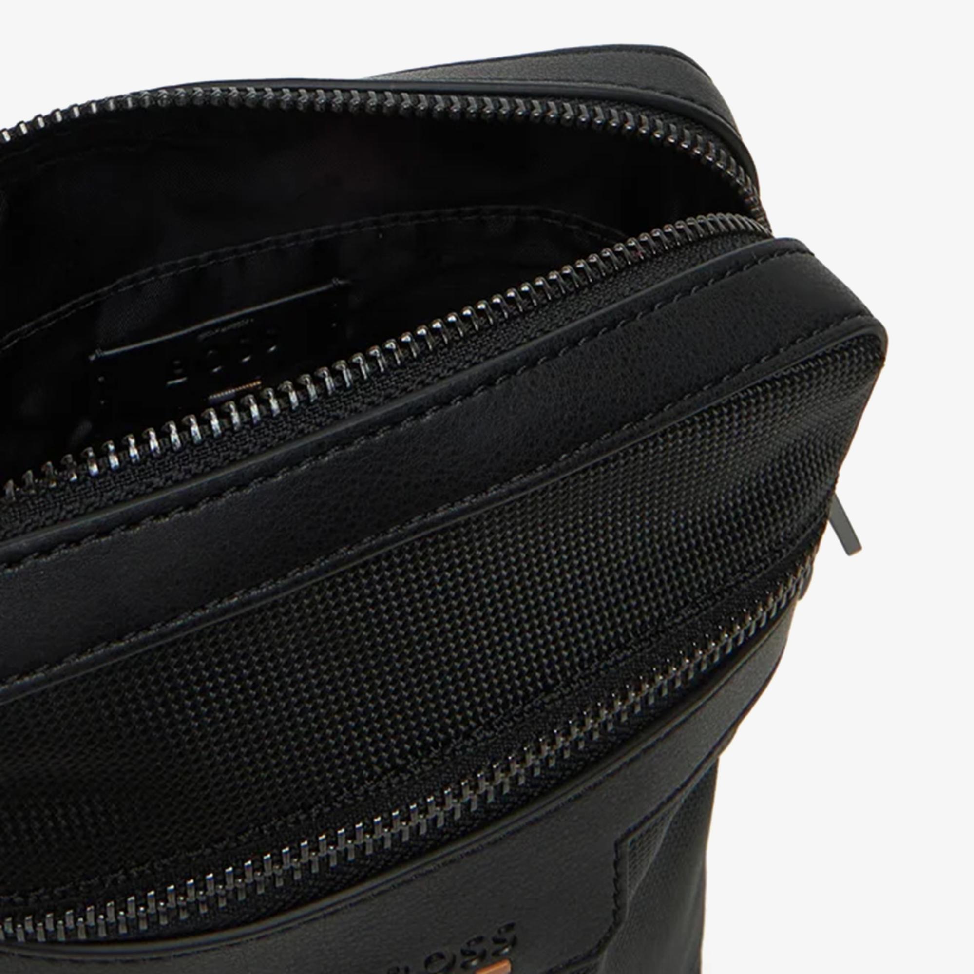 Boss Ray Erkek Siyah Çapraz Çanta