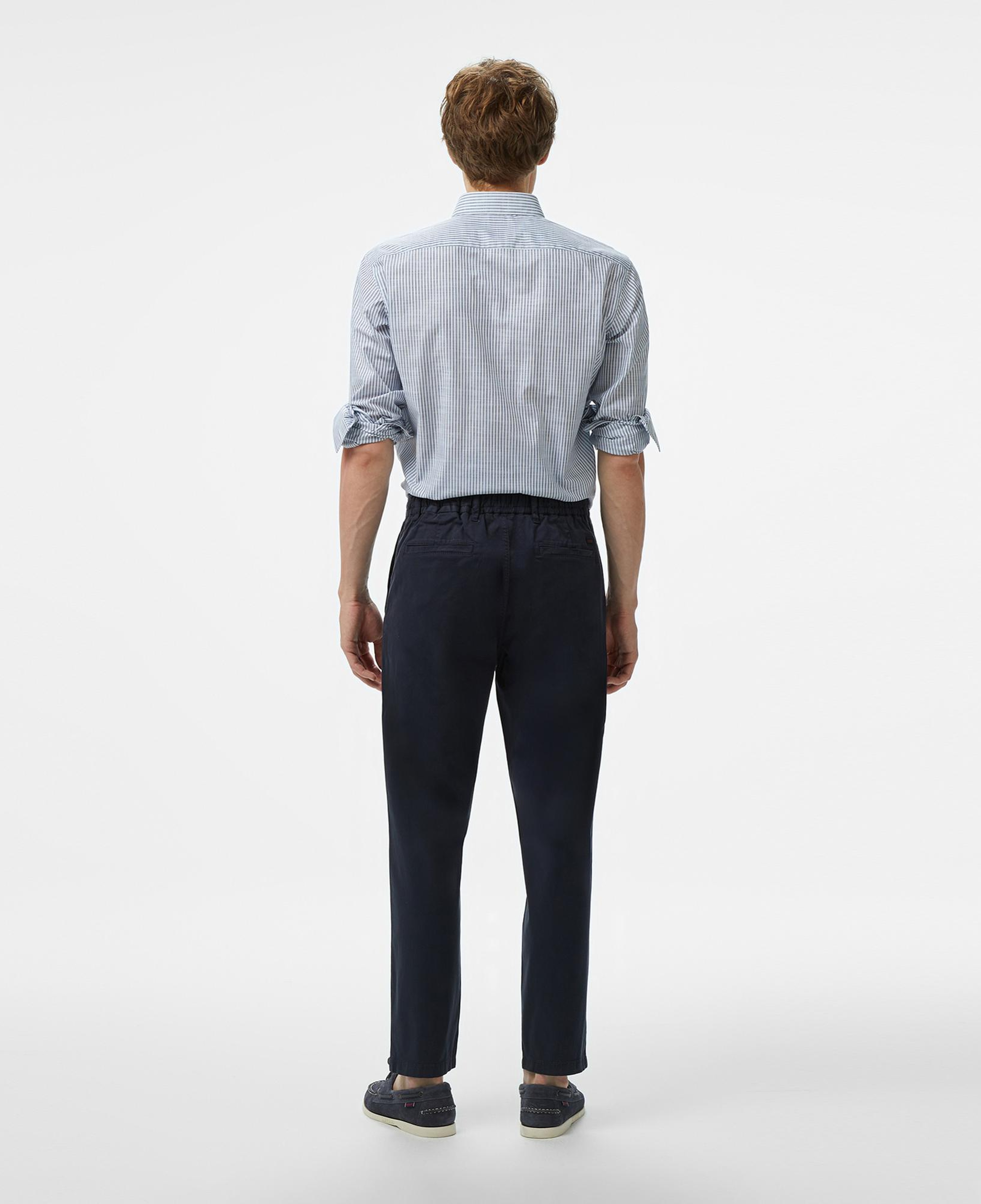 Boss Chino Tapered Erkek Lacivert Pantolon