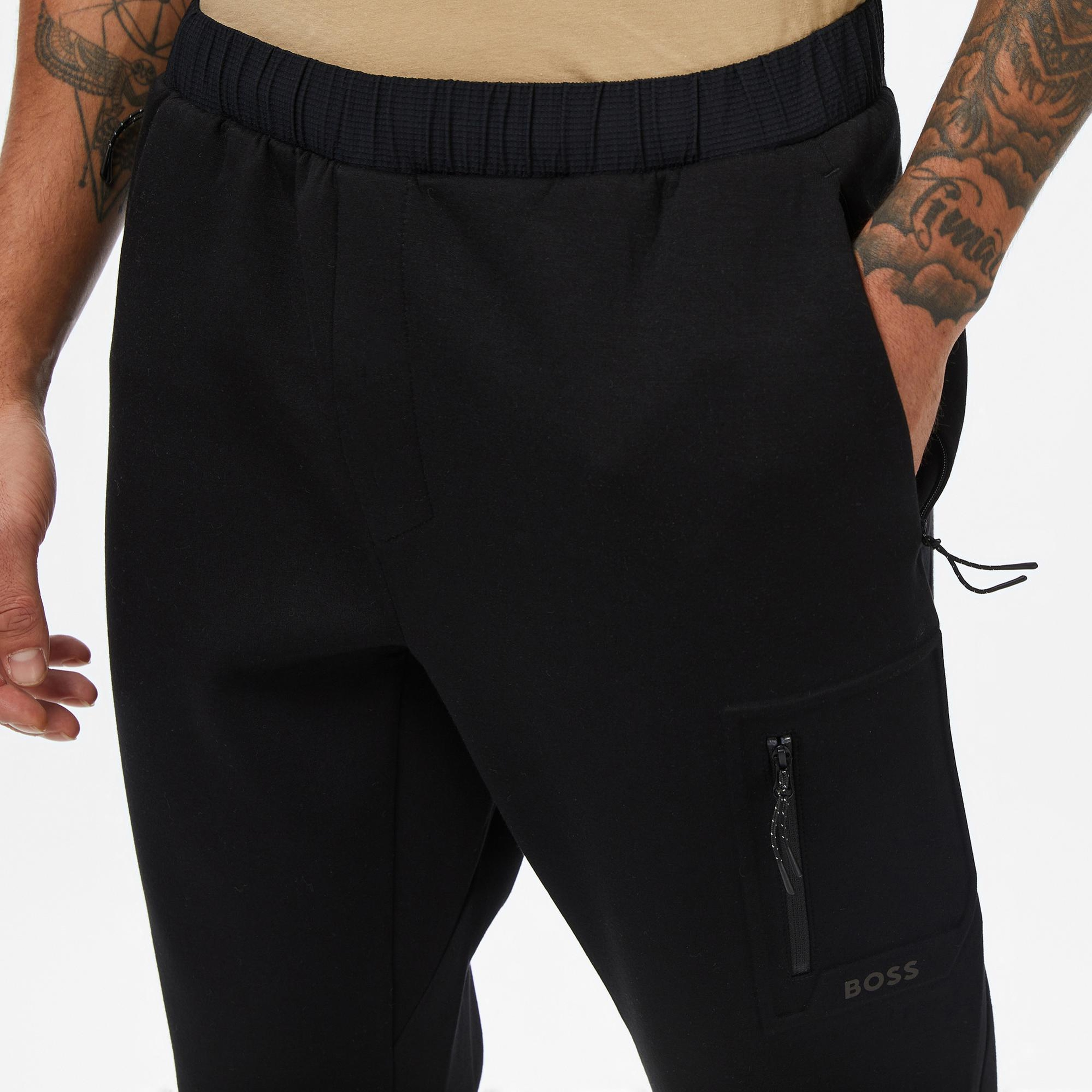 Boss Urban Erkek Siyah Eşofman Altı