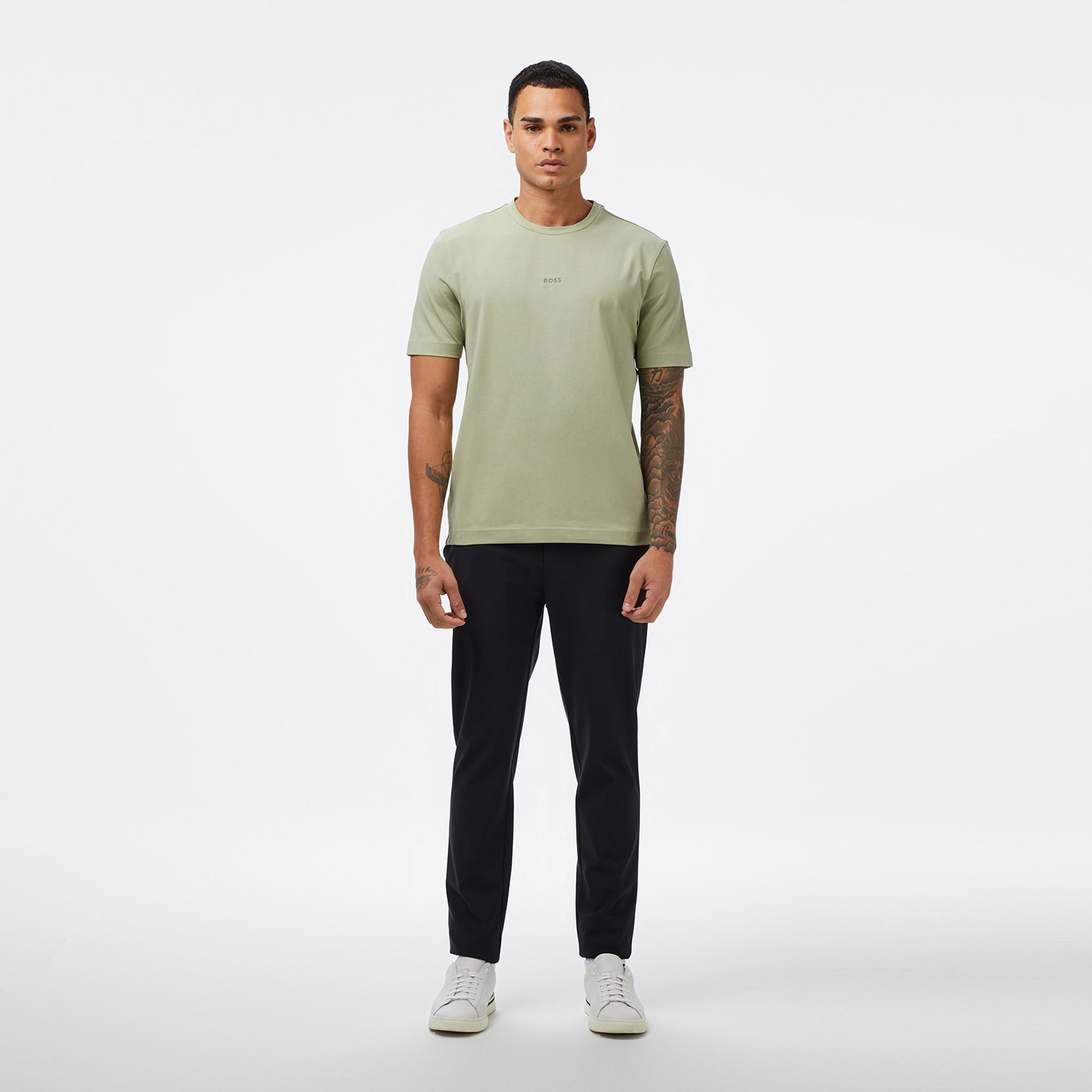 Boss Erkek Açık Yeşil T-Shirt