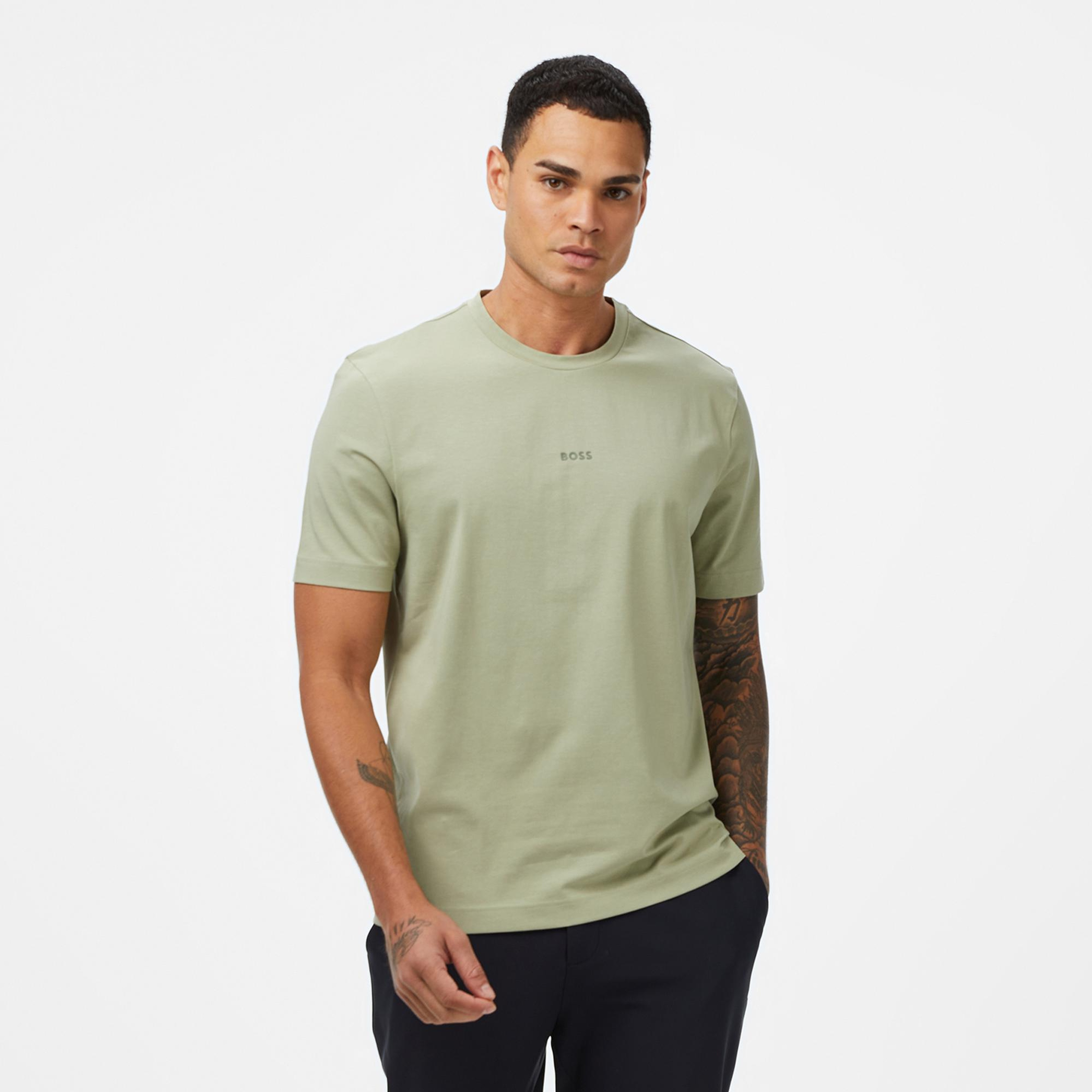 Boss Erkek Açık Yeşil T-Shirt