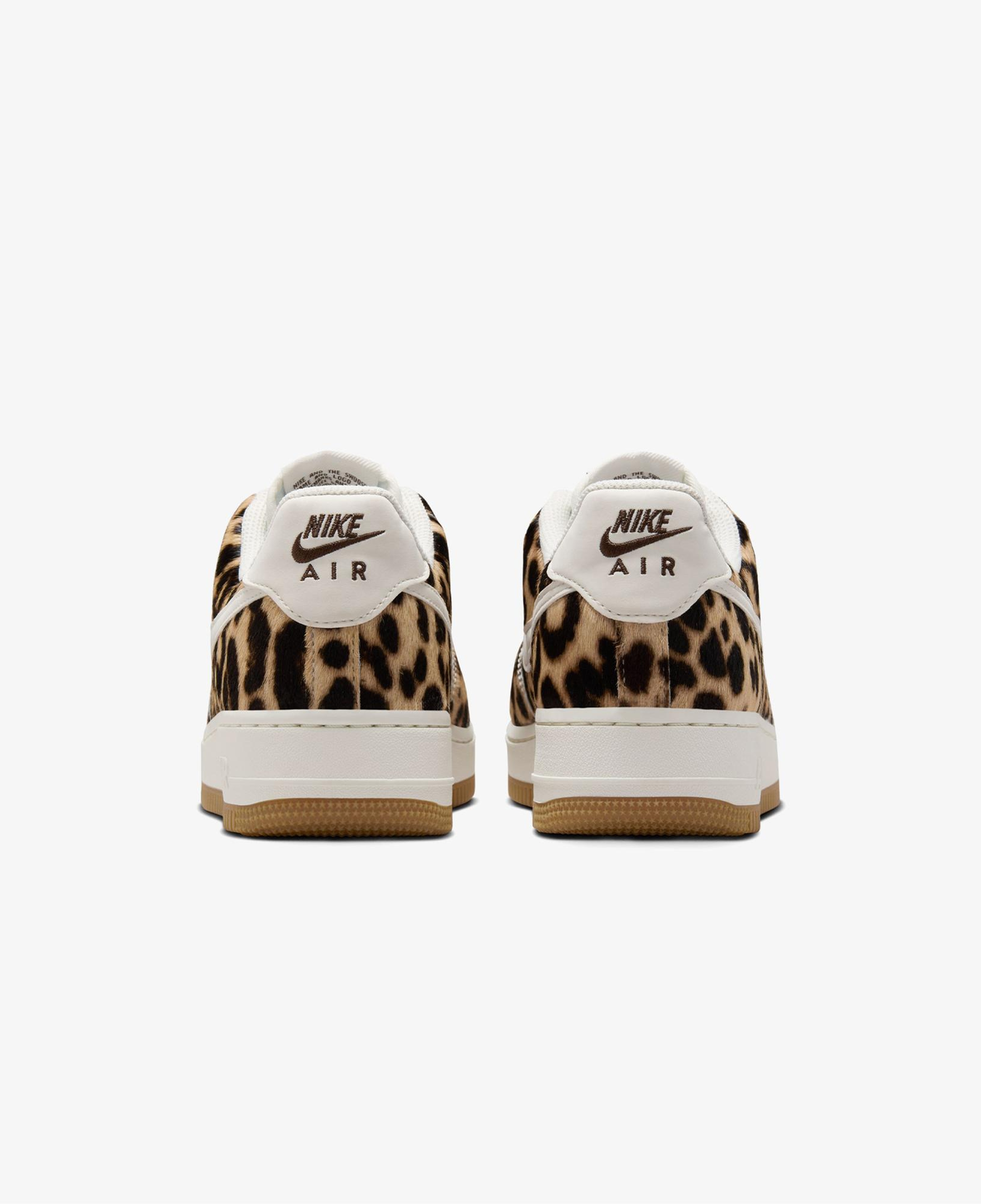 Nike Air Force 1 '07 Leopar Kadın Kahverengi Spor Ayakkabı