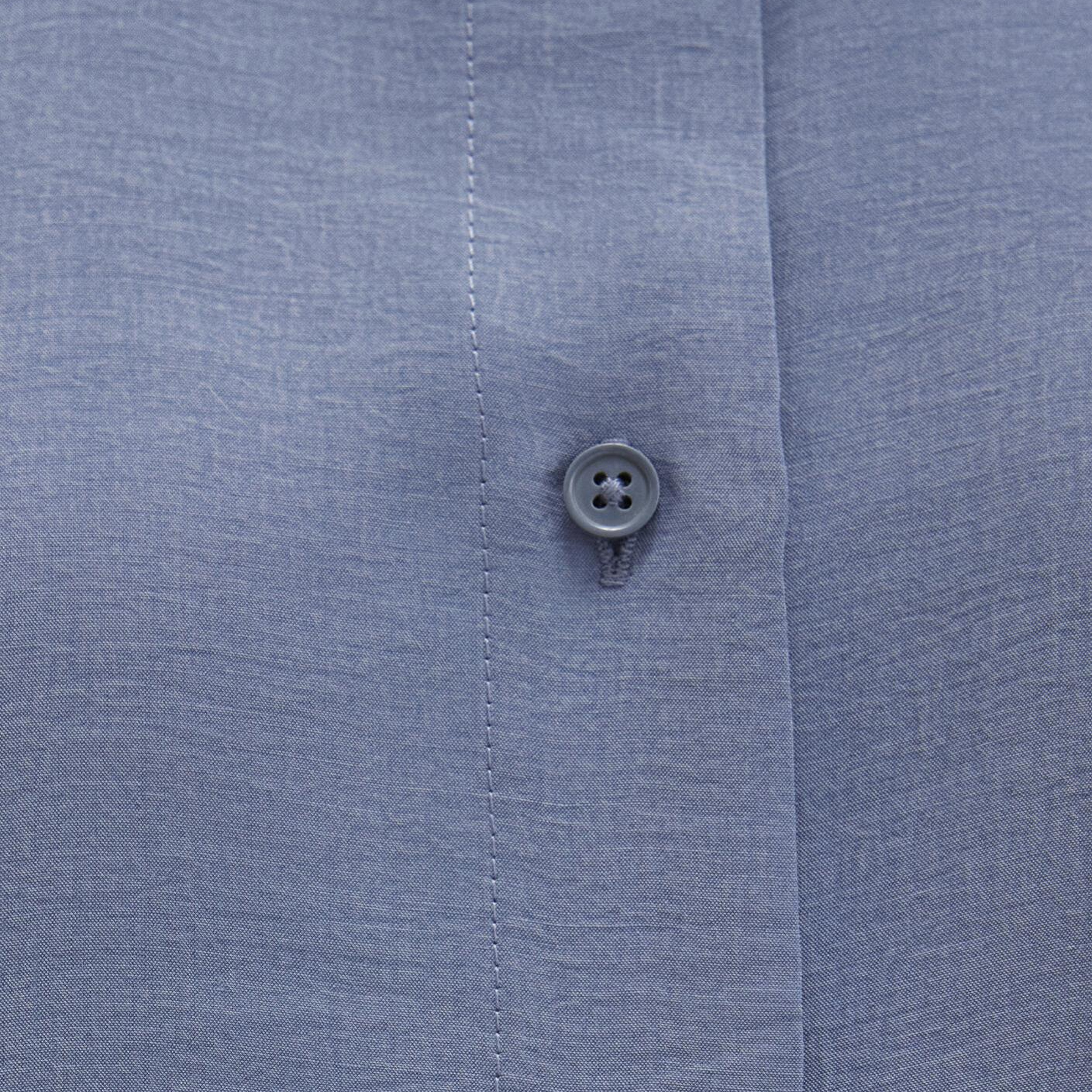 Mavi Mavi (TENCEL™) Liyosel Gömlek Loose Fit / Bol Rahat Kesim 1211373-70728