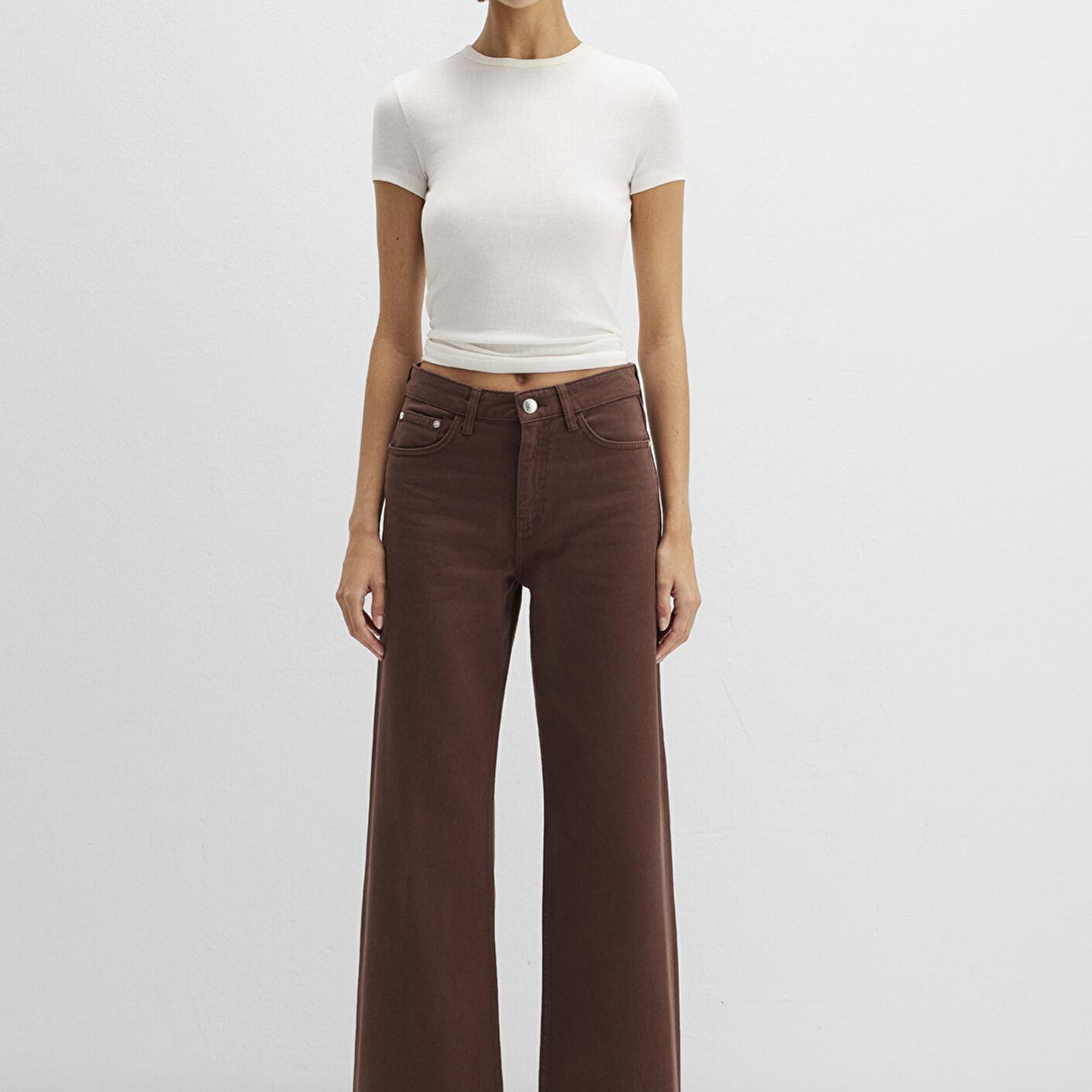 Mavi Malibu Kahverengi Gabardin Pantolon 1010152-A3355