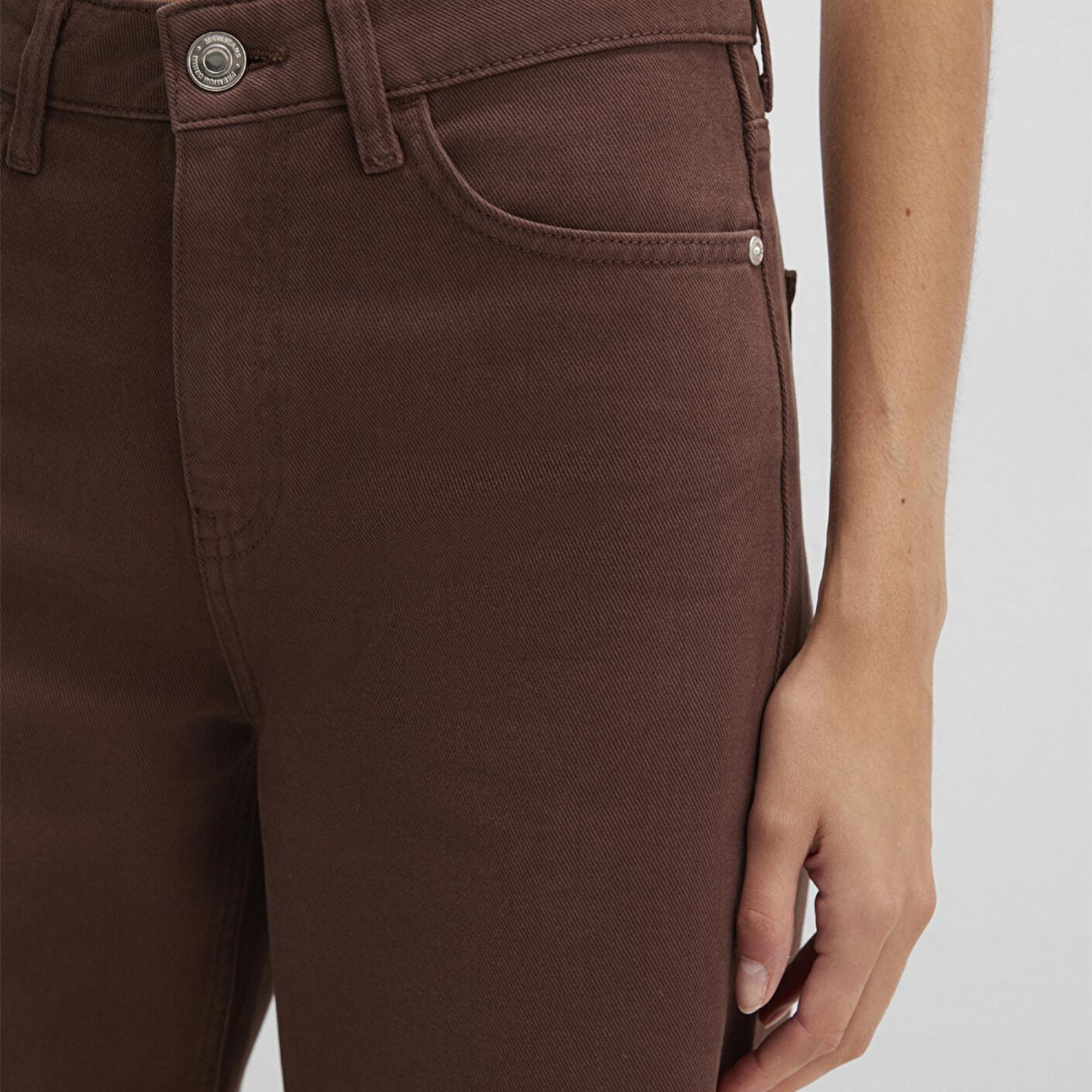 Mavi Malibu Kahverengi Gabardin Pantolon 1010152-A3355