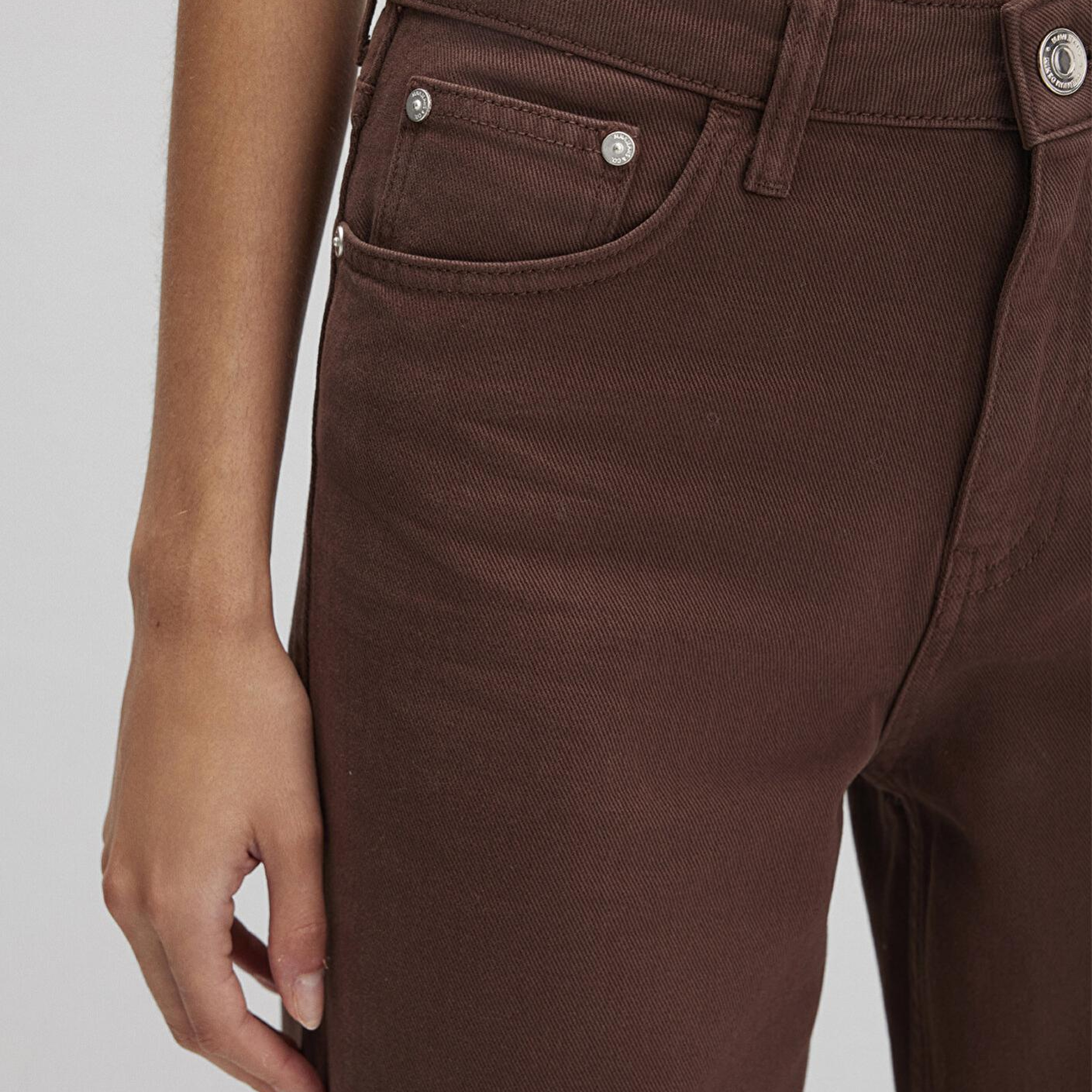 Mavi Malibu Kahverengi Gabardin Pantolon 1010152-A3355