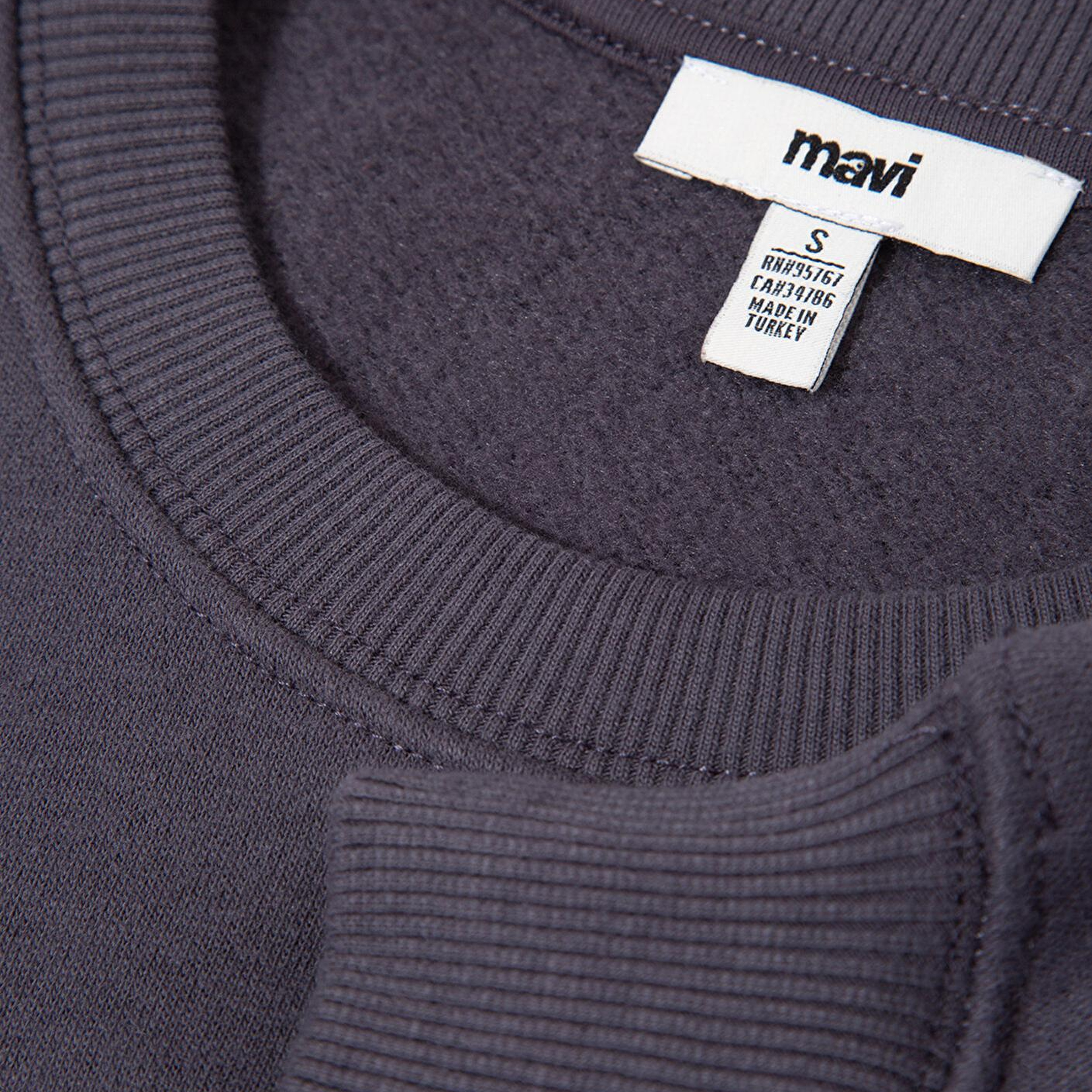 Mavi Mavi Logo Baskılı Antrasit Sweatshirt 1S10490-80932