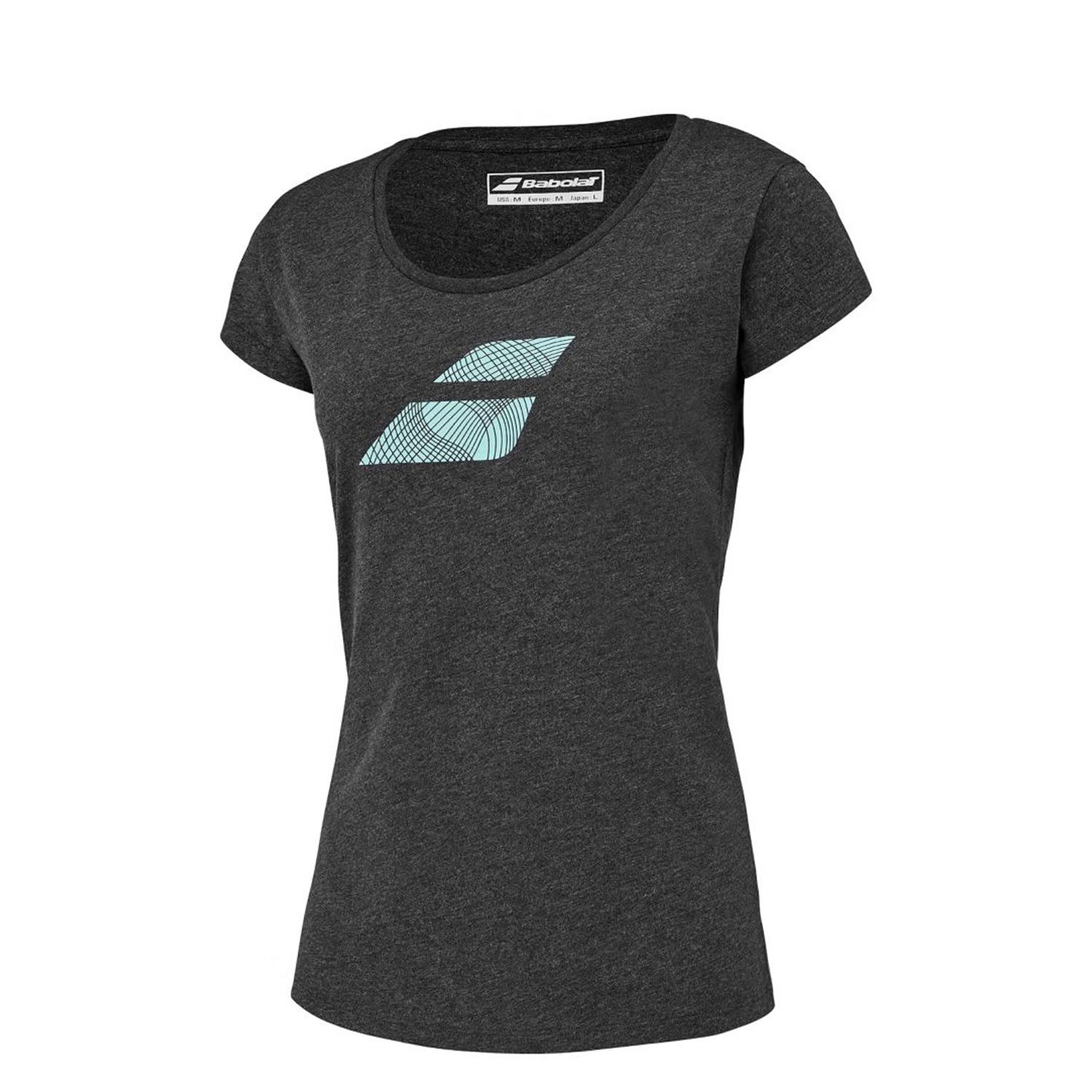 Babolat Exercise Flag Kadın Siyah Tişört