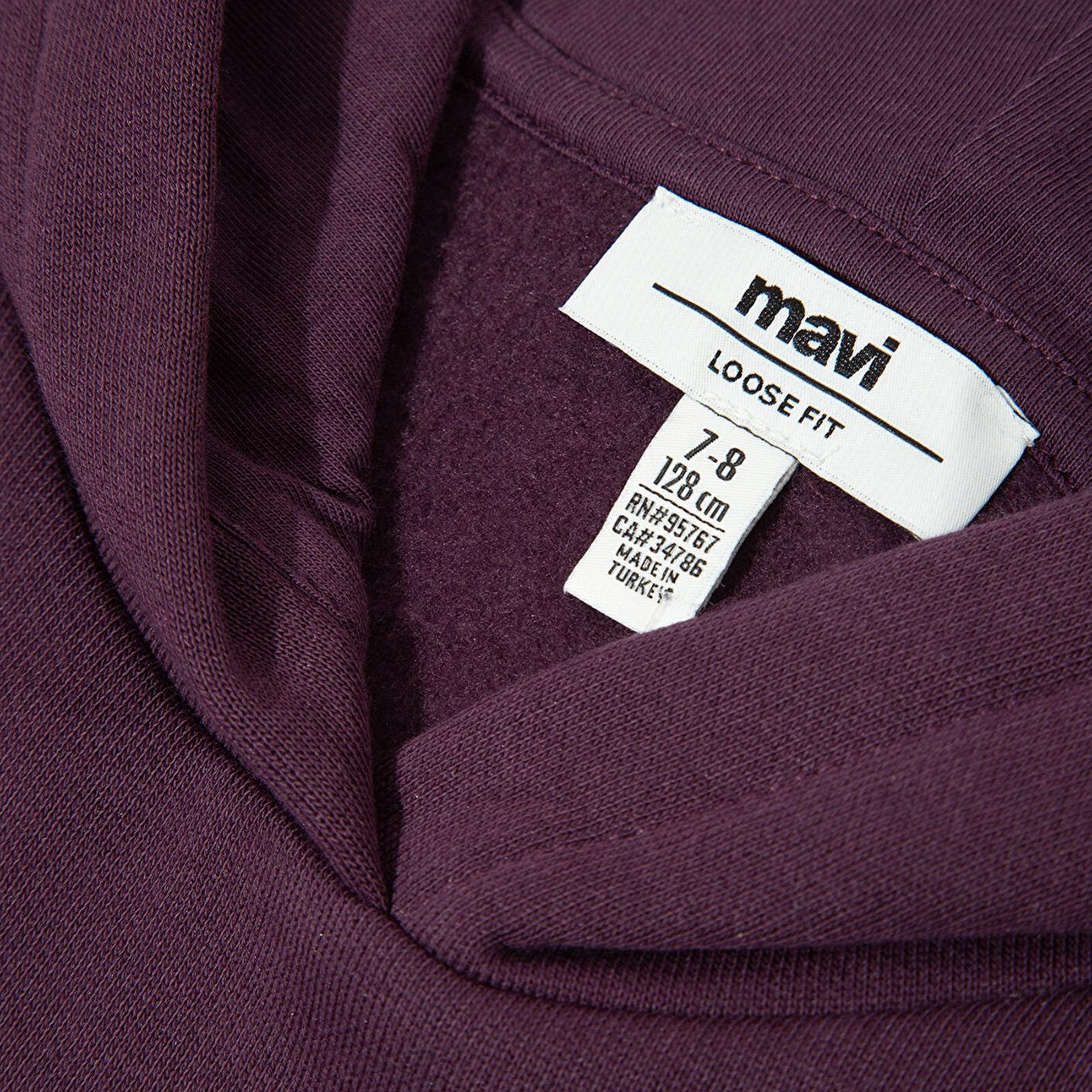 Mavi Baskılı Mor Sweatshirt 7S10154-70635