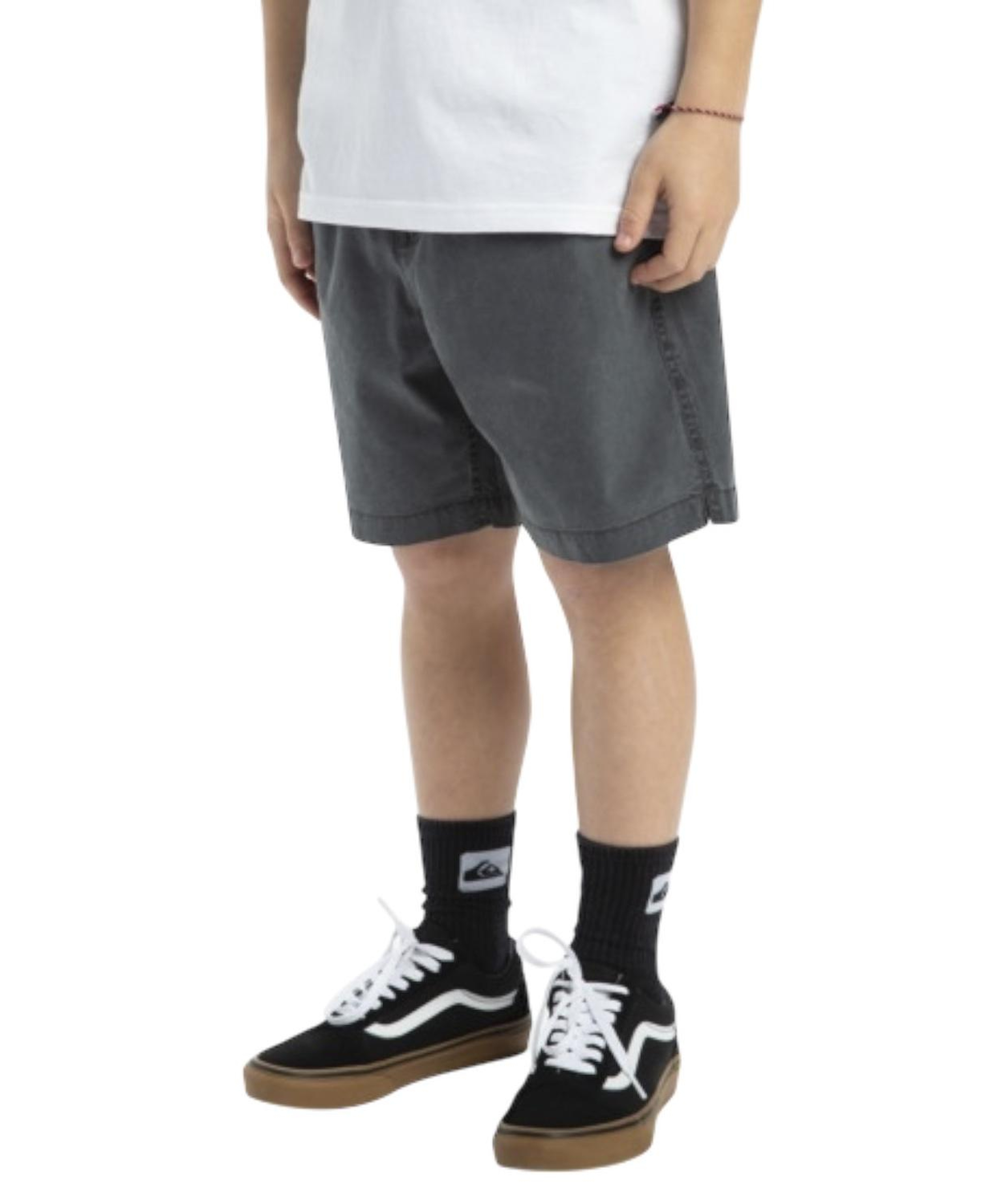 Quiksilver Taxer Youth Erkek Çocuk Siyah Walkshort