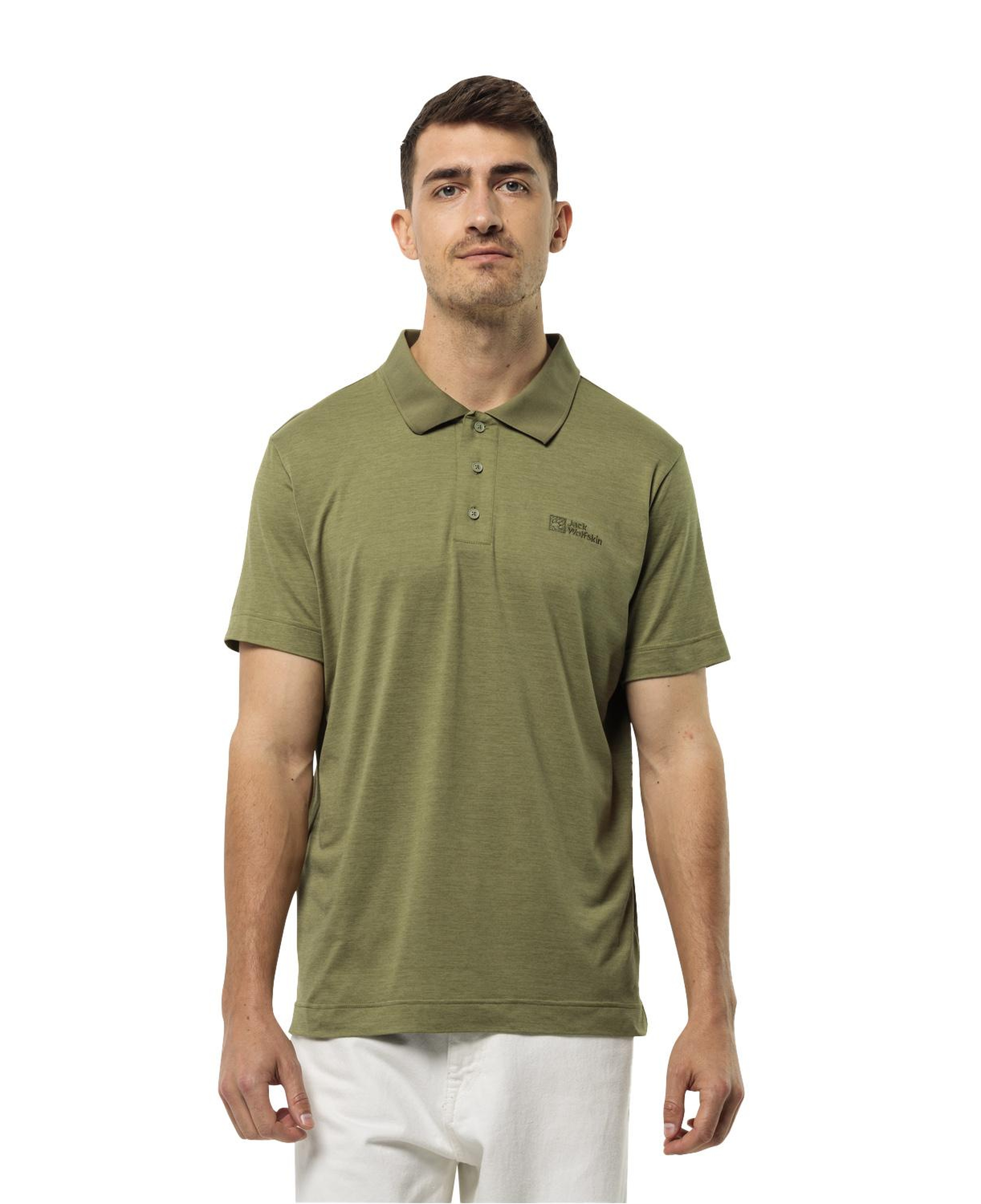 Jack Wolfskin Travel Erkek Polo Tişört