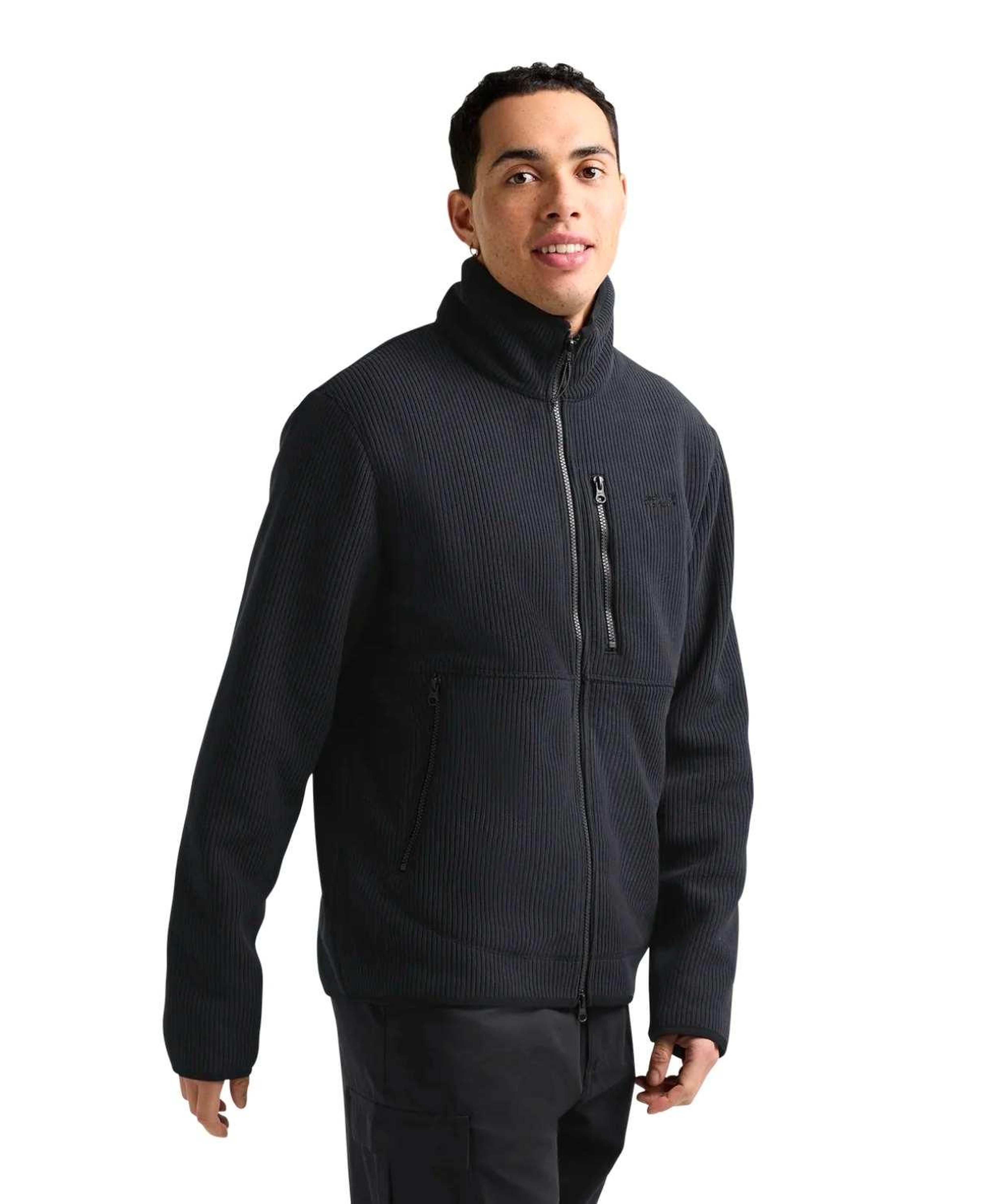 Jack Wolfskin Lake Ridge Erkek Siyah Outdoor Ceketi