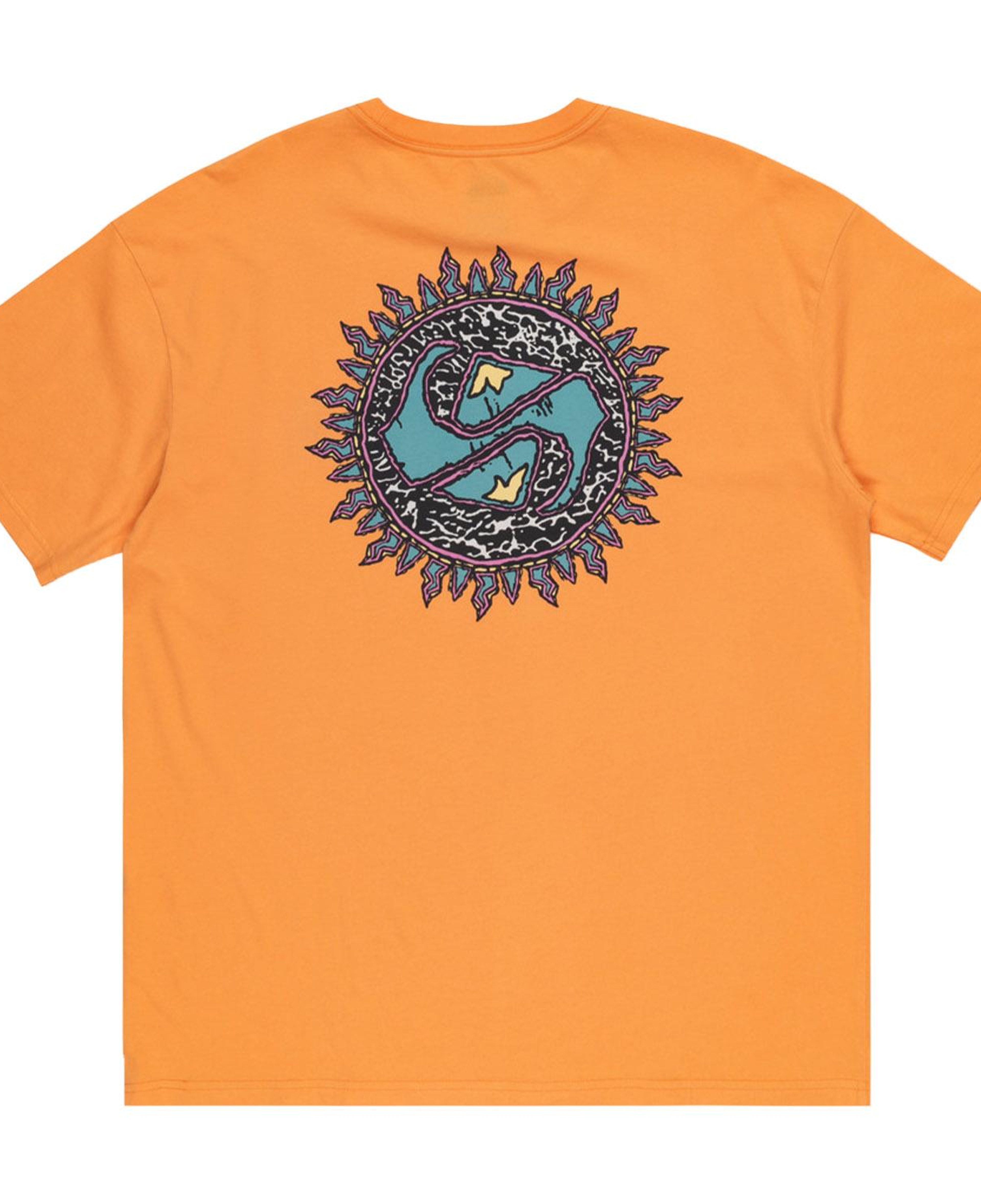 Quiksilver Spin Cycle Erkek Turuncu Tişört