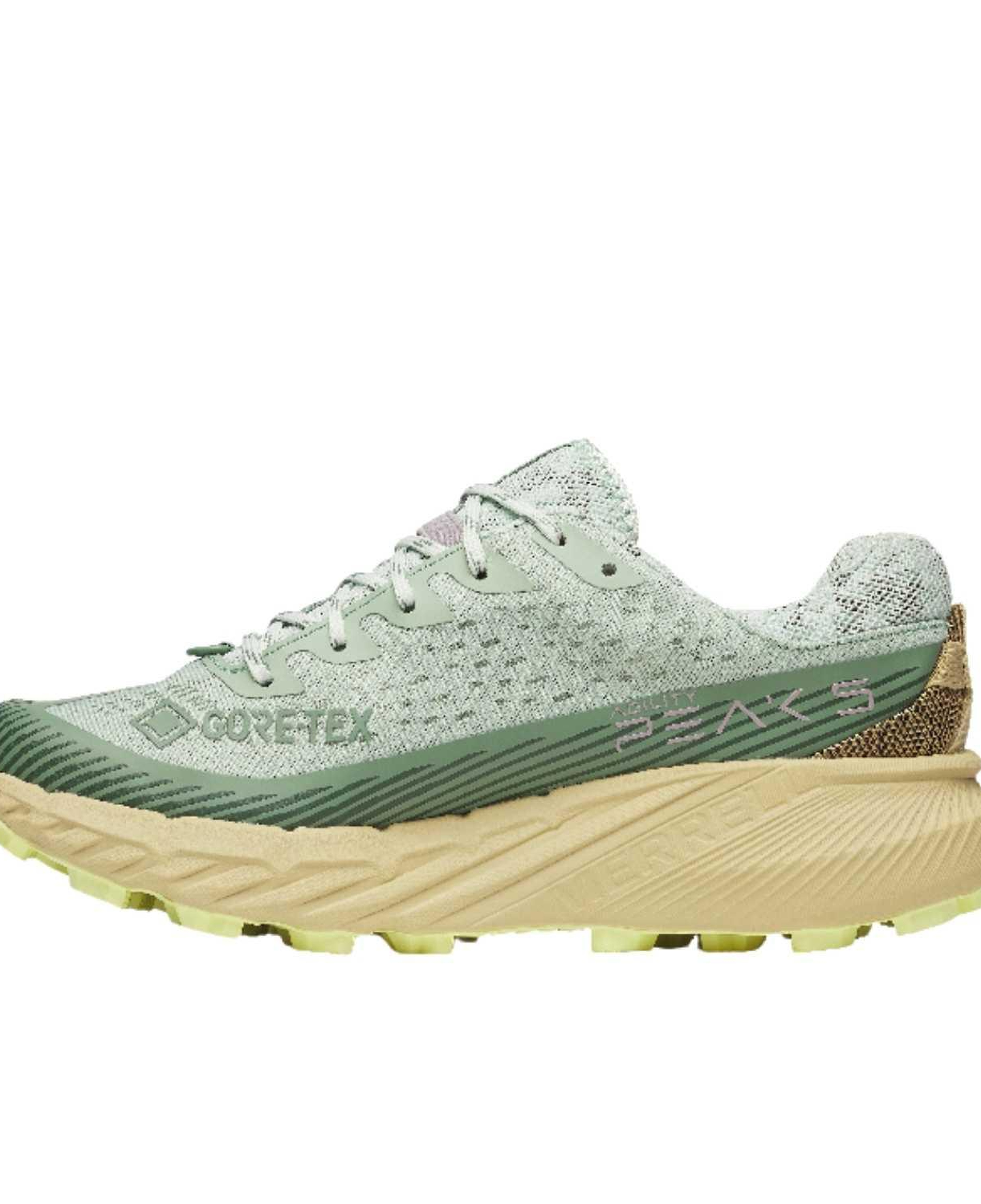 Merrell Agility Peak 5 Gore-Tex Kadın Yeşil Patika Koşusu Ayakkabısı