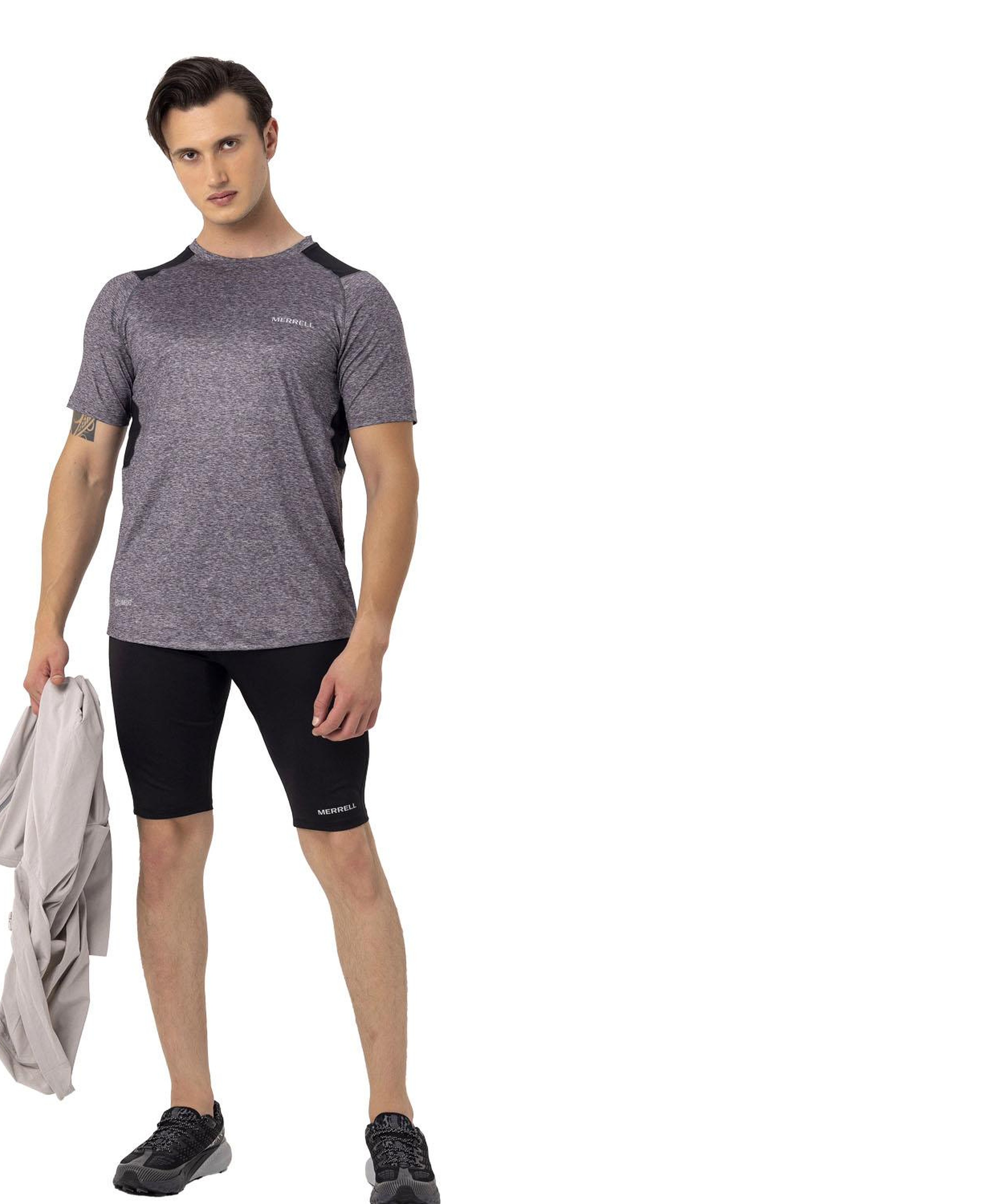 Merrell Lite Erkek Siyah Koşu Taytı