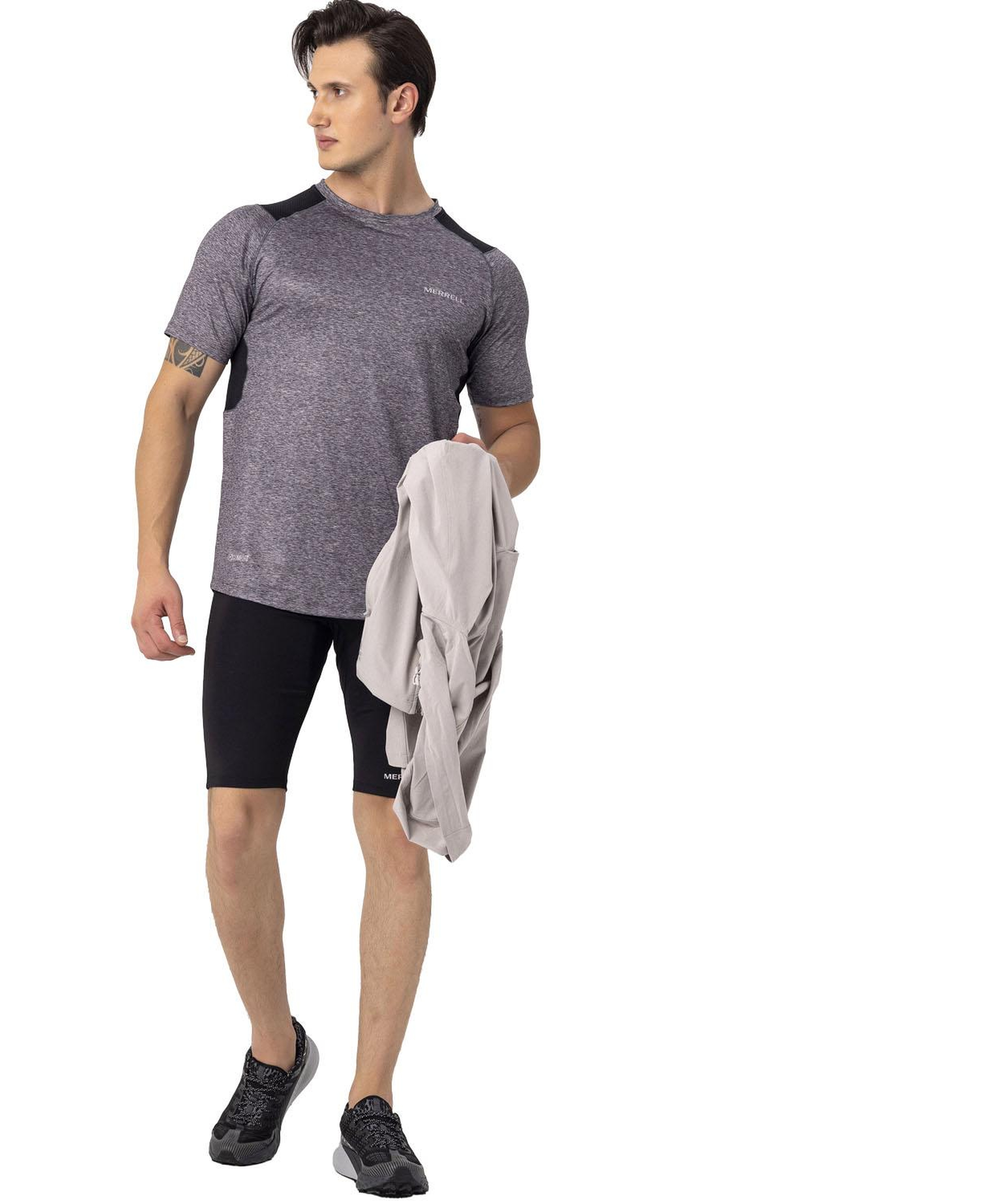 Merrell Lite Erkek Siyah Koşu Taytı