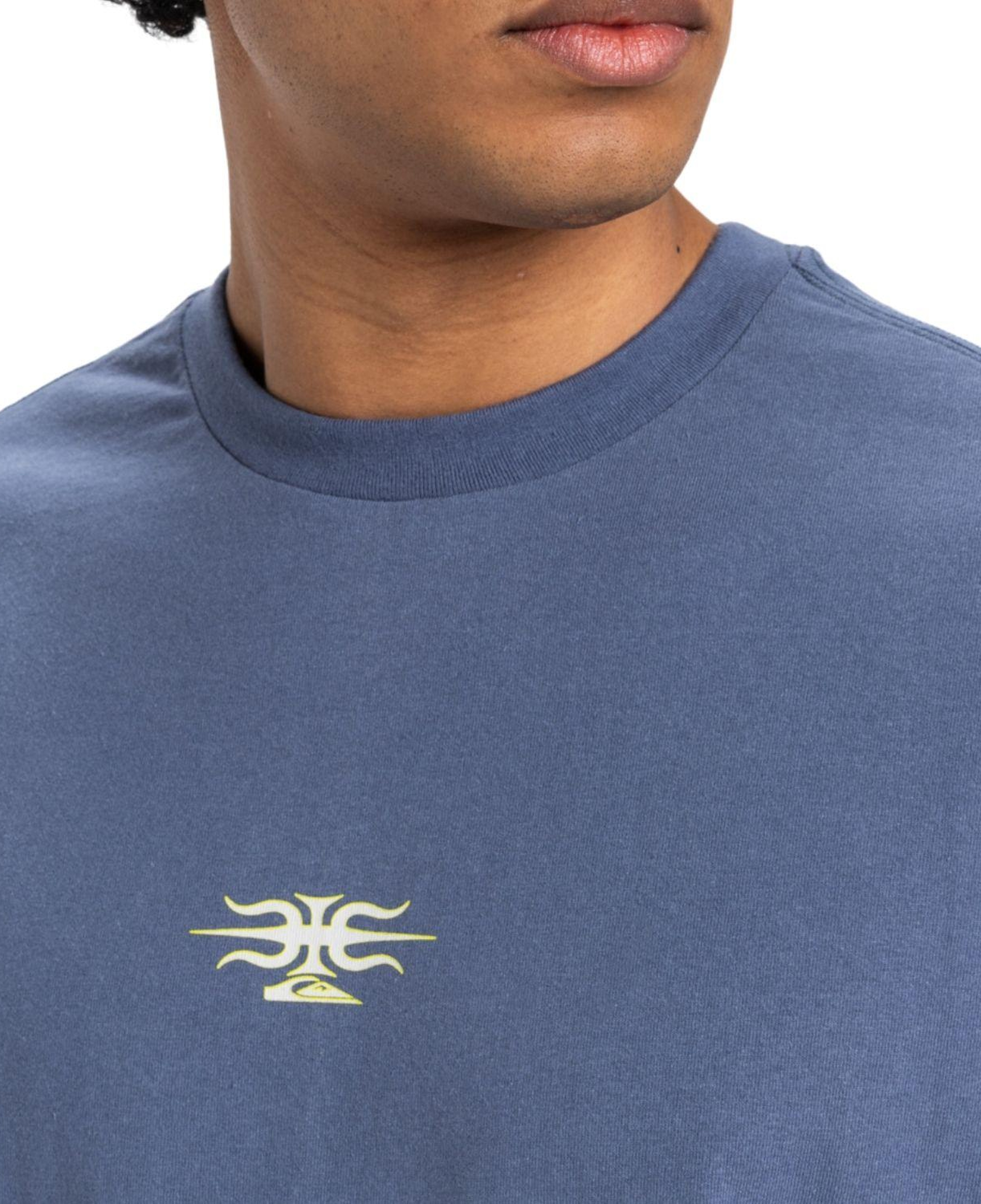 Quiksilver Mercury Tribe Erkek Mavi Tişört