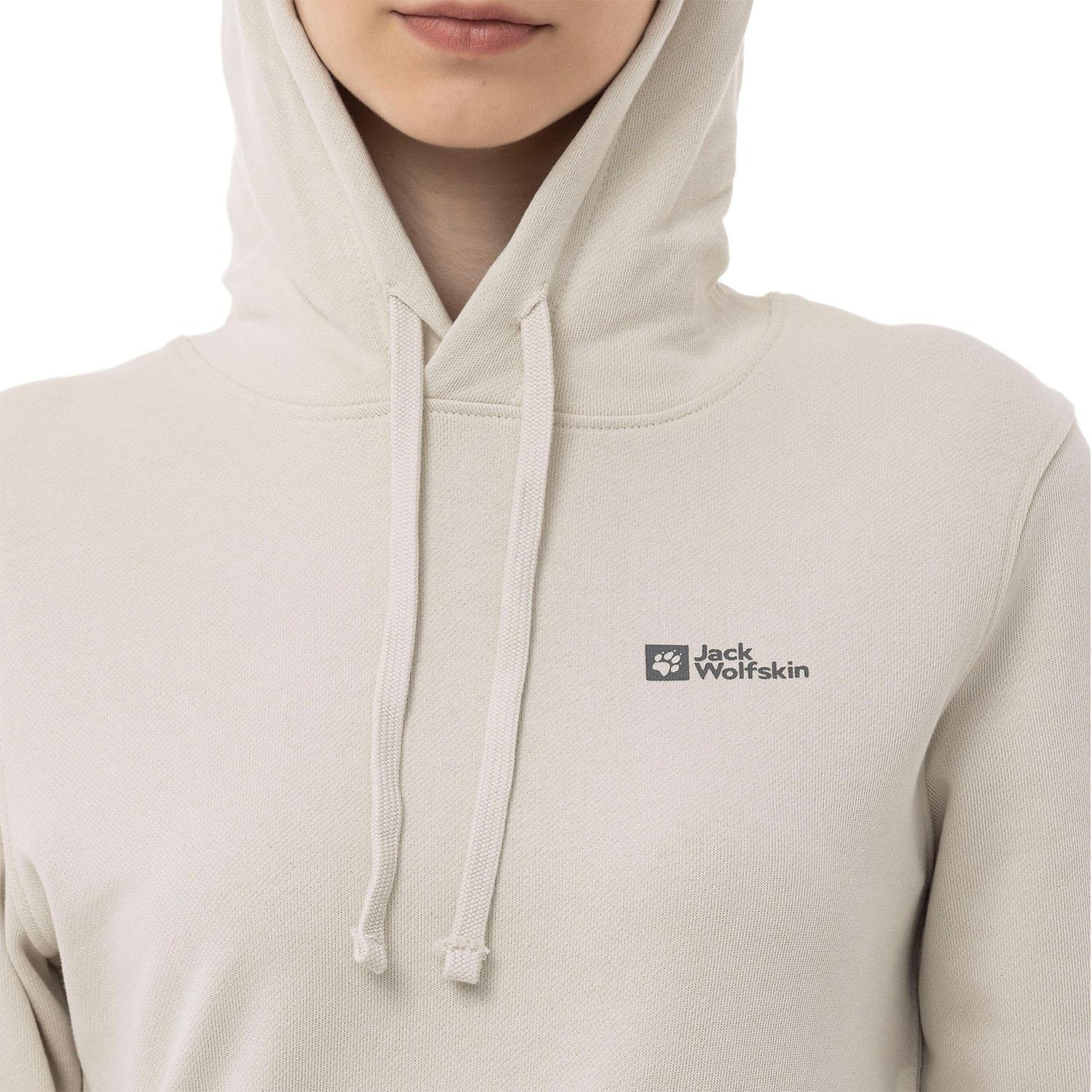 Jack Wolfskin Alice Hoody Kadın Bej Sweatshirt