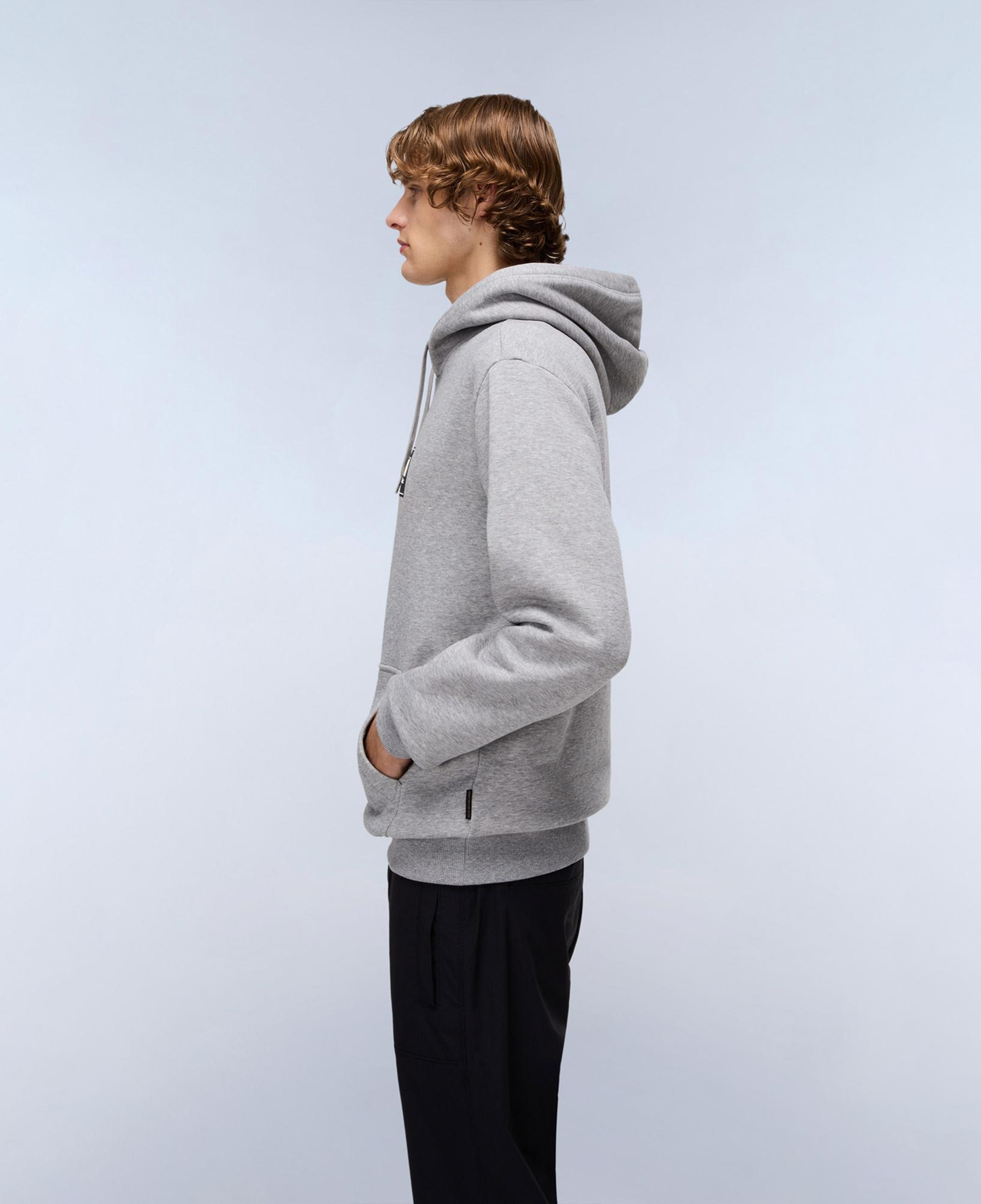 Napapijri B-Box Logo Erkek Gri Sweatshirt