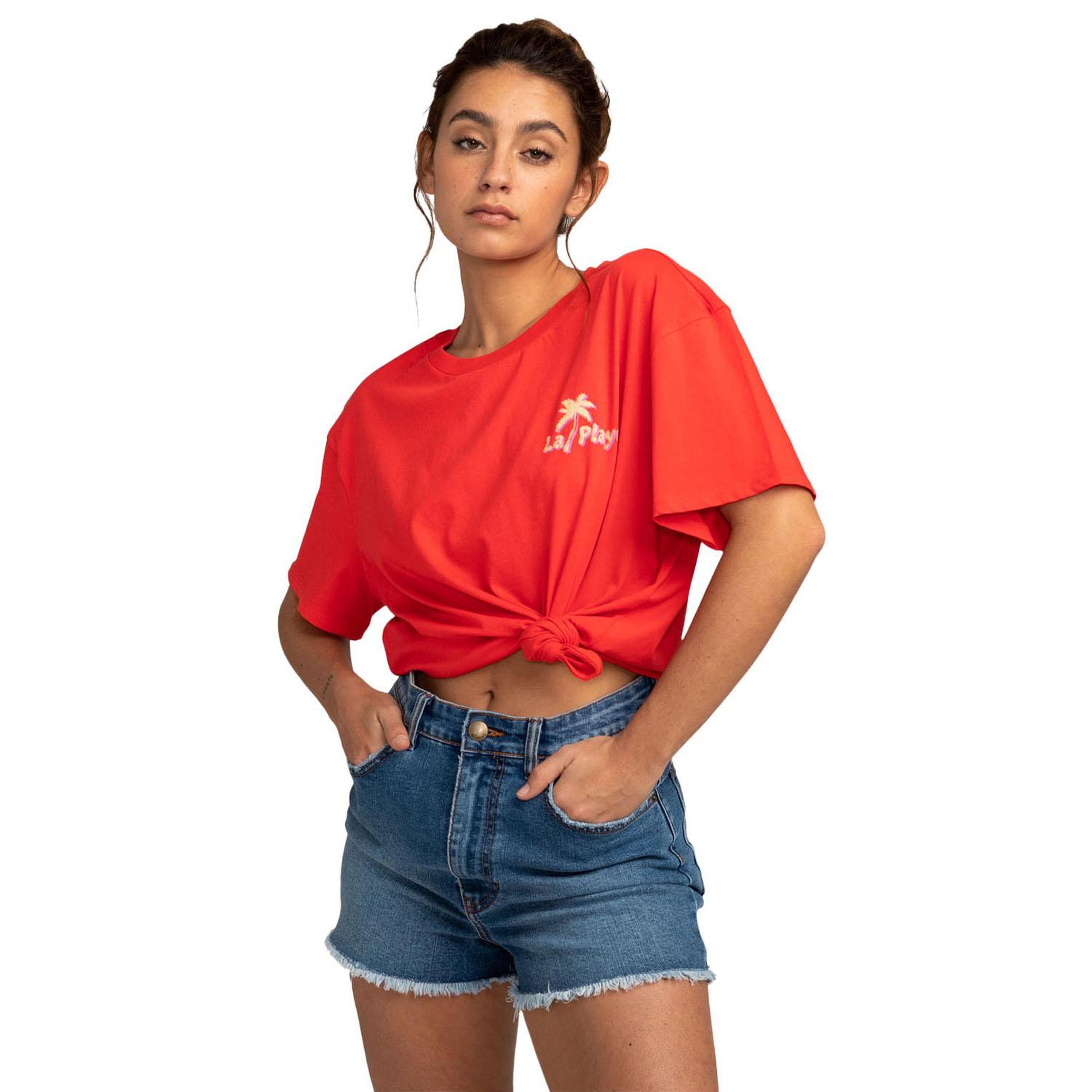 Billabong La Playa Kadın Pembe Tişört