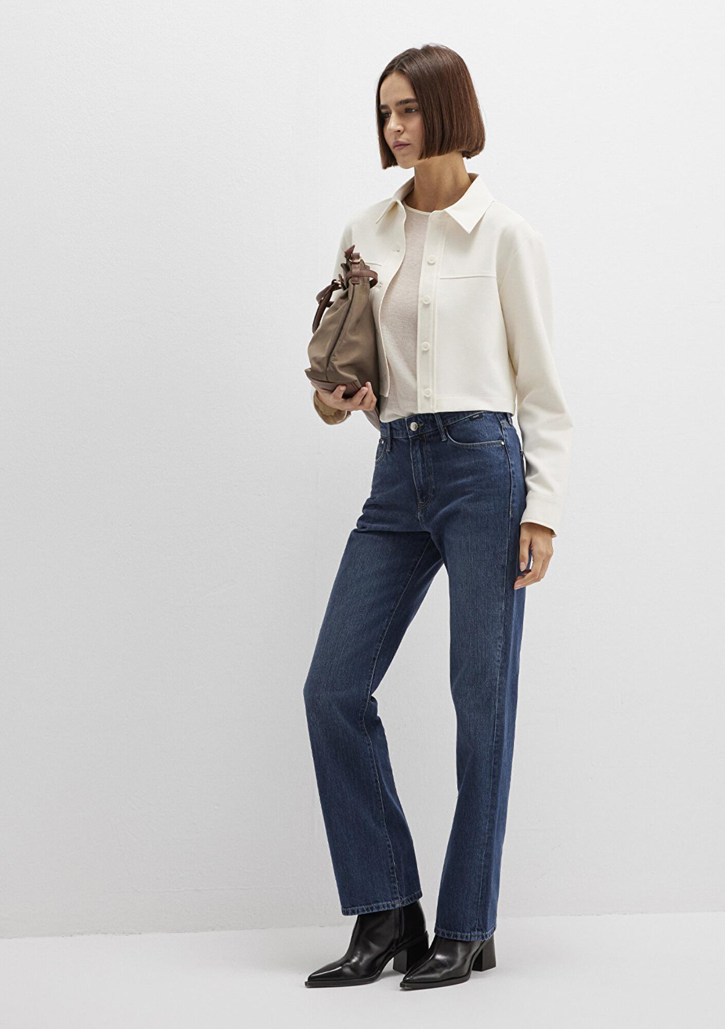 Mavi Jane Classic Denim Gölgeli Koyu Mavi Jean Pantolon 1010917-91354