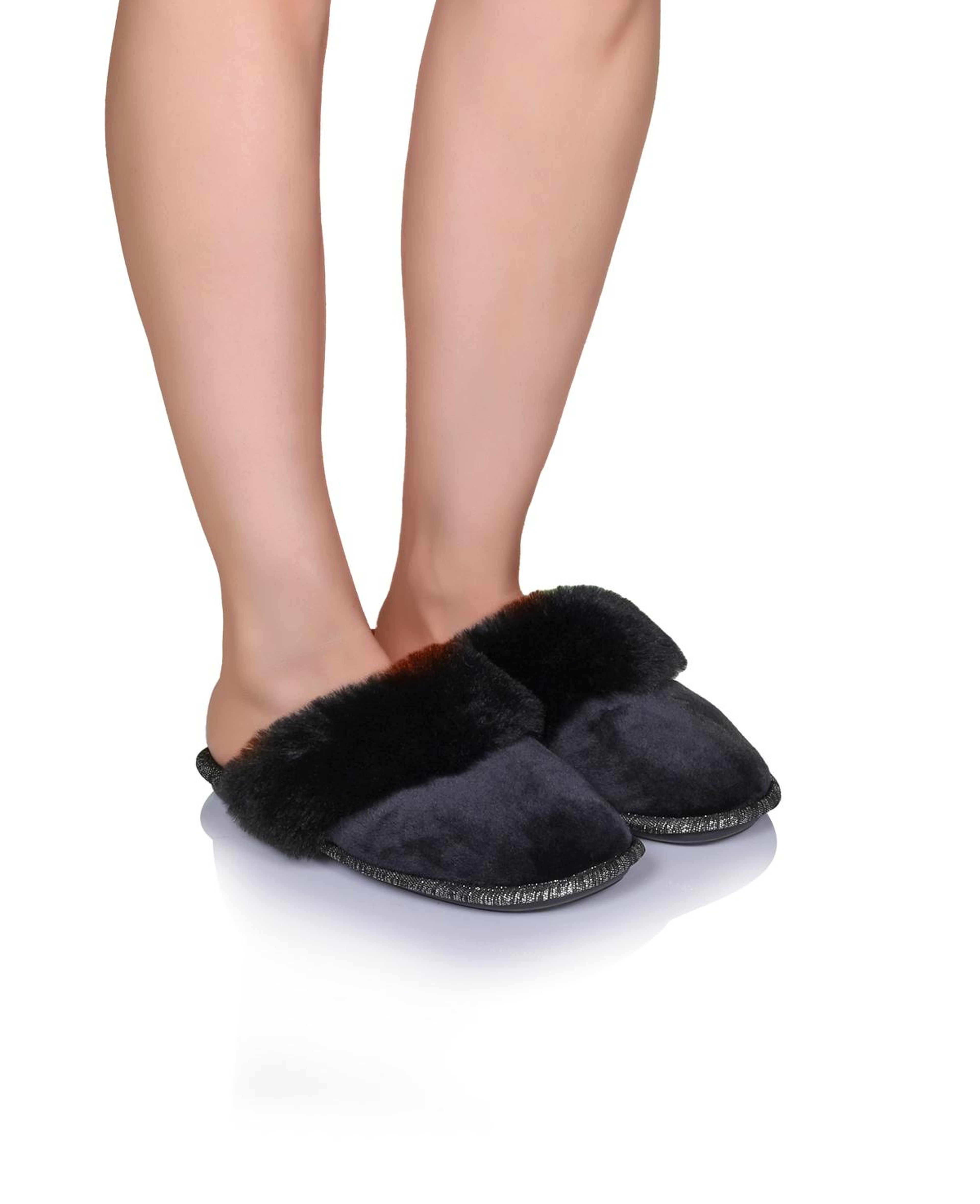 Queen Kadın Ev Terliği Siyah 37/41