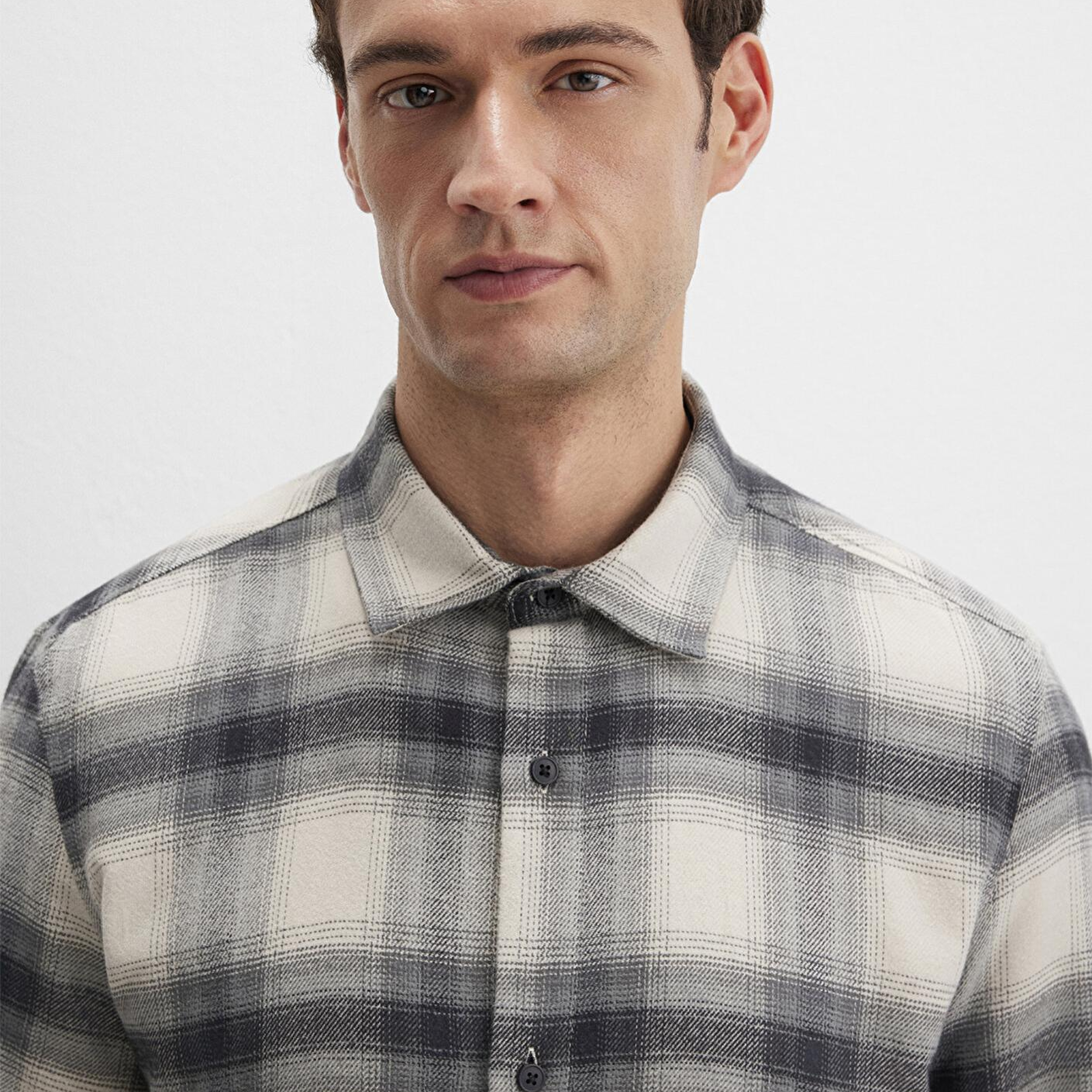 Mavi Kareli Gömlek Regular Fit / Normal Kesim 0211792-91308