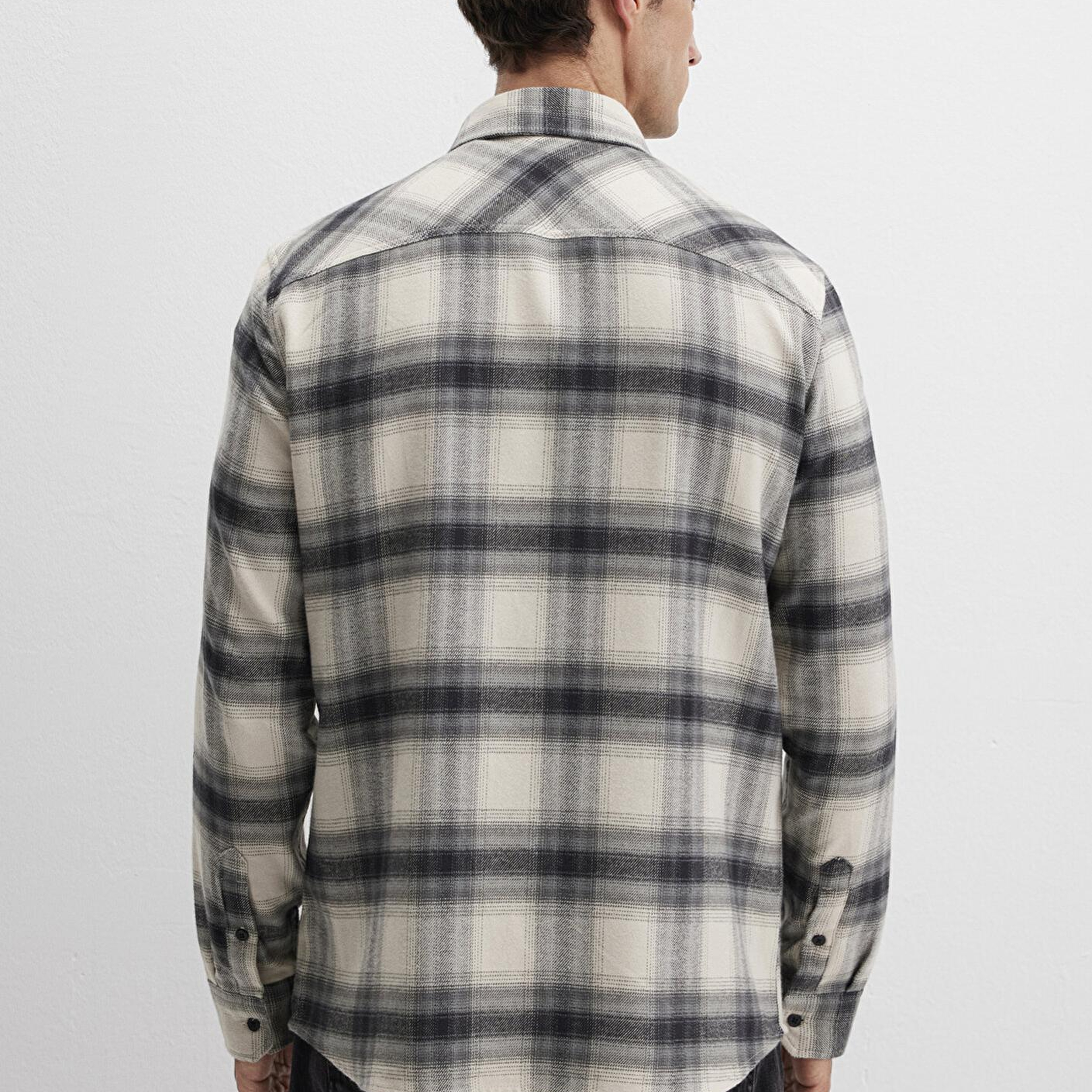 Mavi Kareli Gömlek Regular Fit / Normal Kesim 0211792-91308