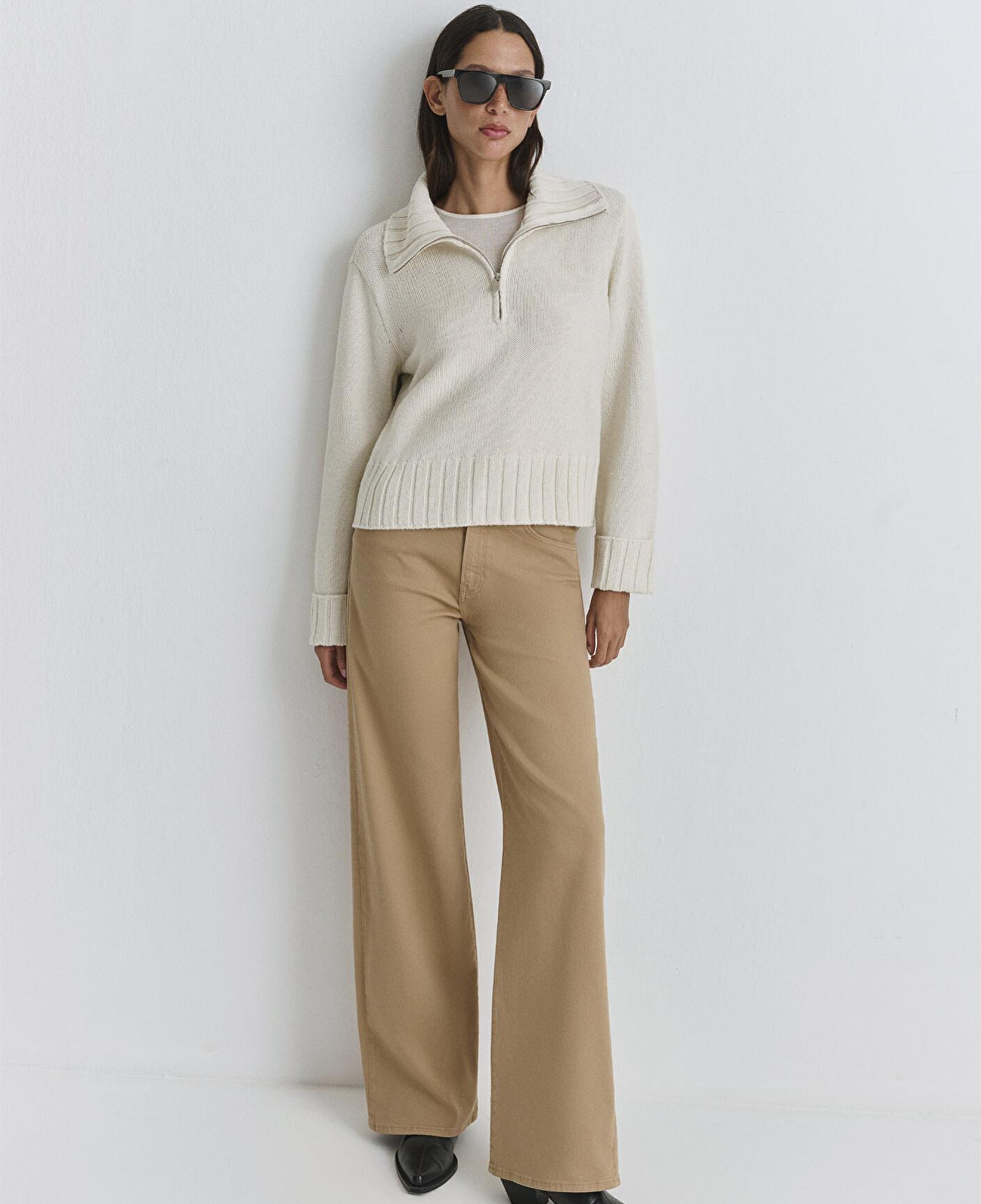 Mavi Malibu Bej Gabardin Pantolon 1010152-91198