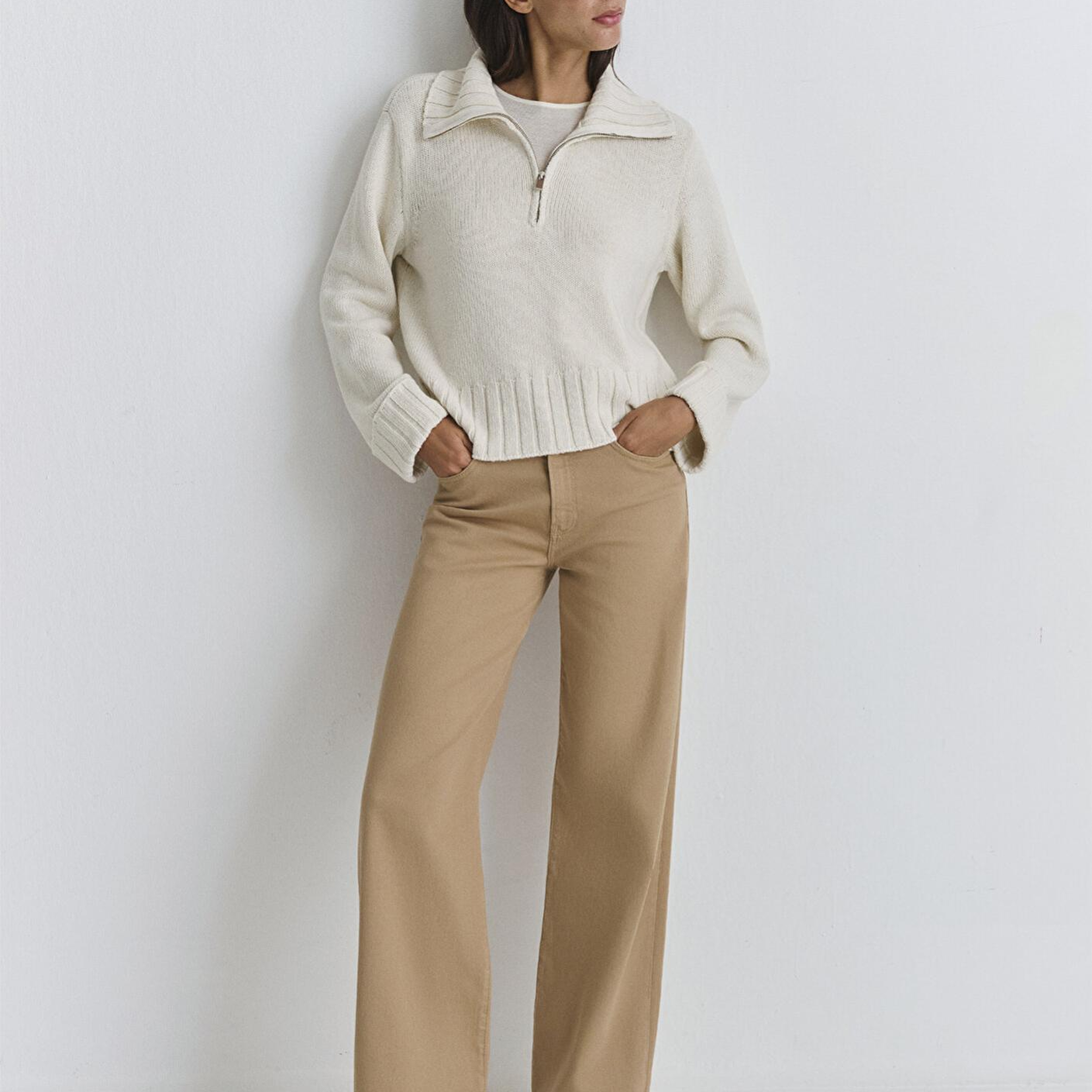 Mavi Malibu Bej Gabardin Pantolon 1010152-91198