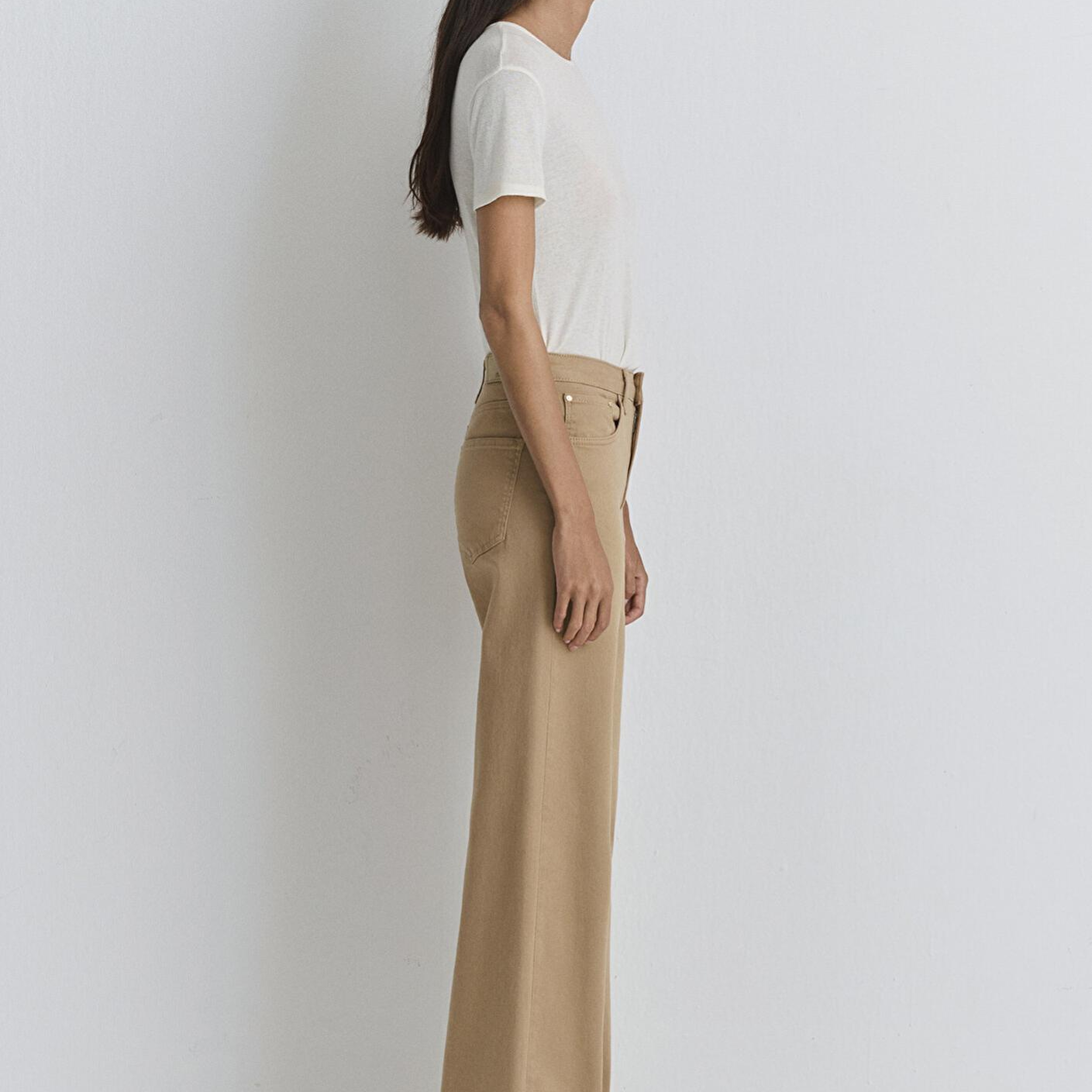 Mavi Malibu Bej Gabardin Pantolon 1010152-91198