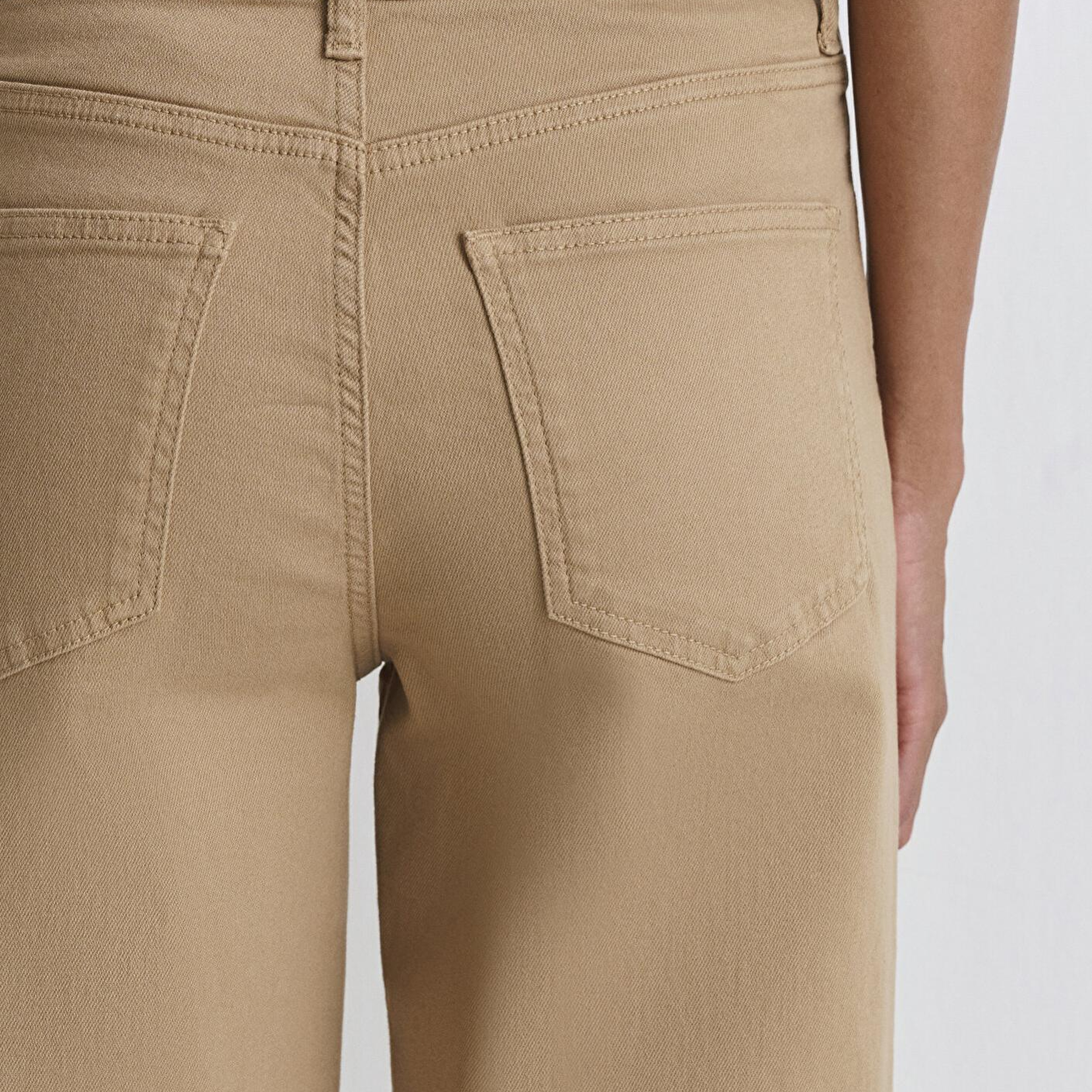 Mavi Malibu Bej Gabardin Pantolon 1010152-91198