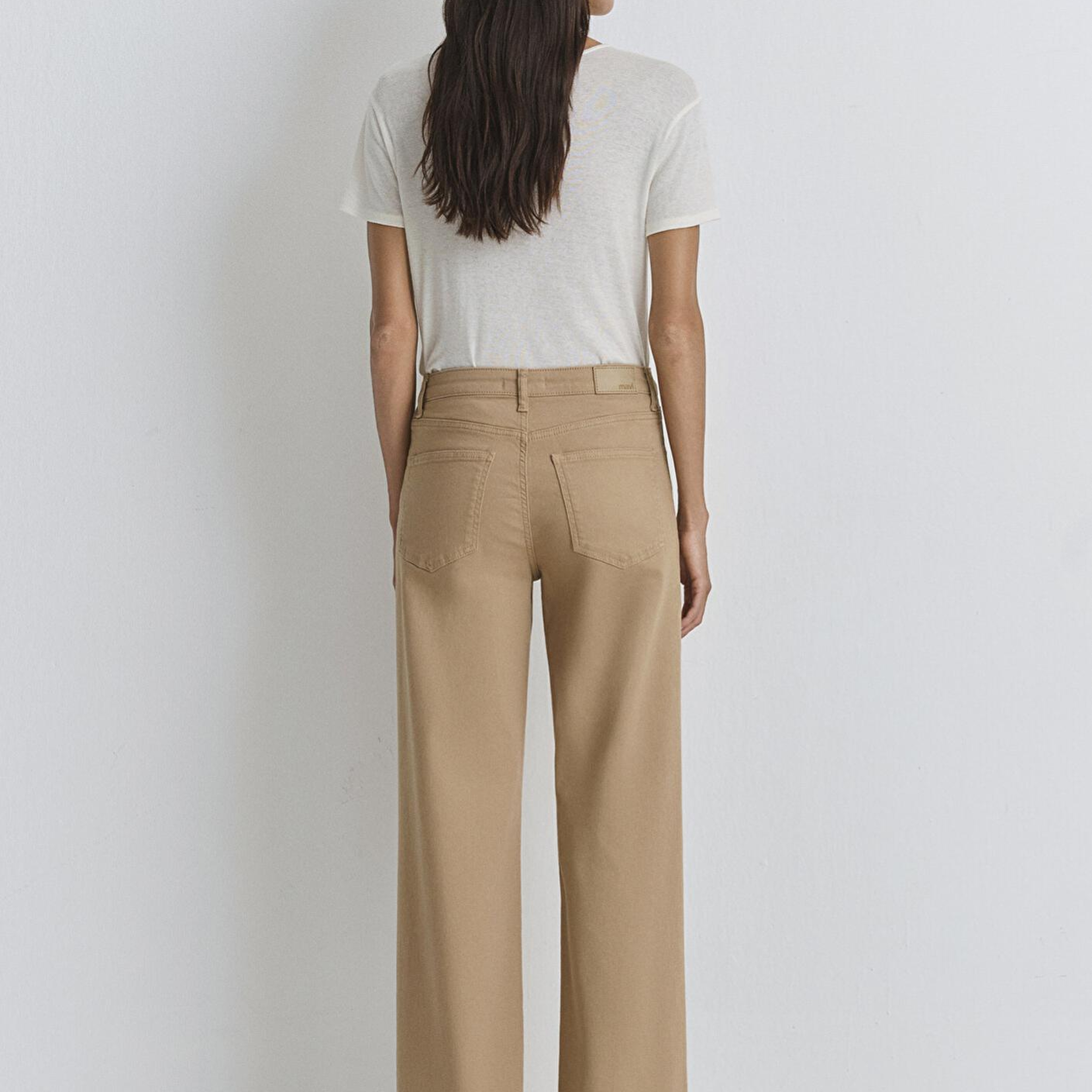 Mavi Malibu Bej Gabardin Pantolon 1010152-91198