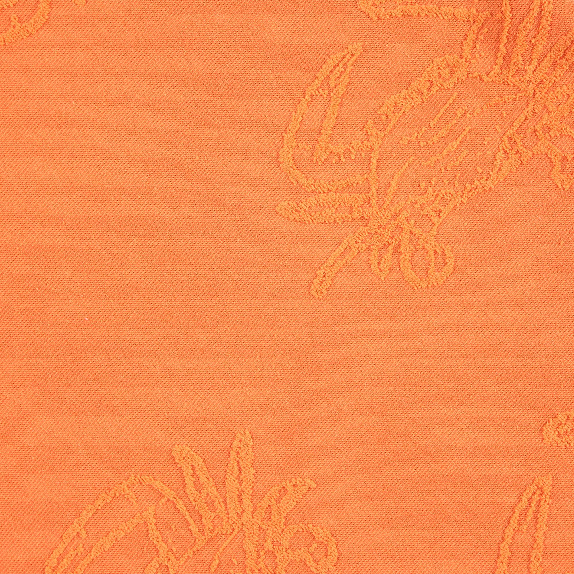 Nautica Unisex Turuncu Desenli Plaj Havlusu