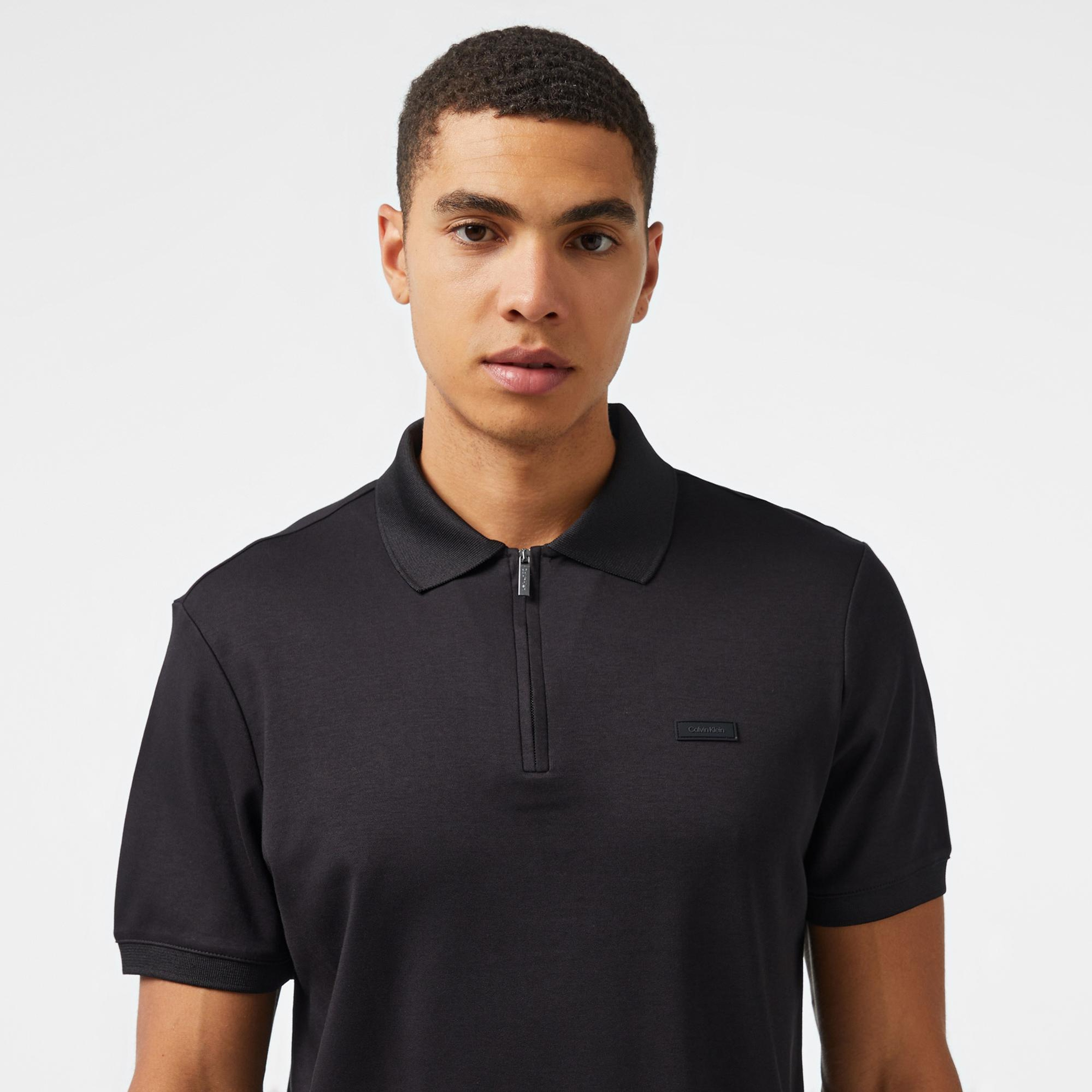 Calvin Klein Essentials Erkek Siyah Polo