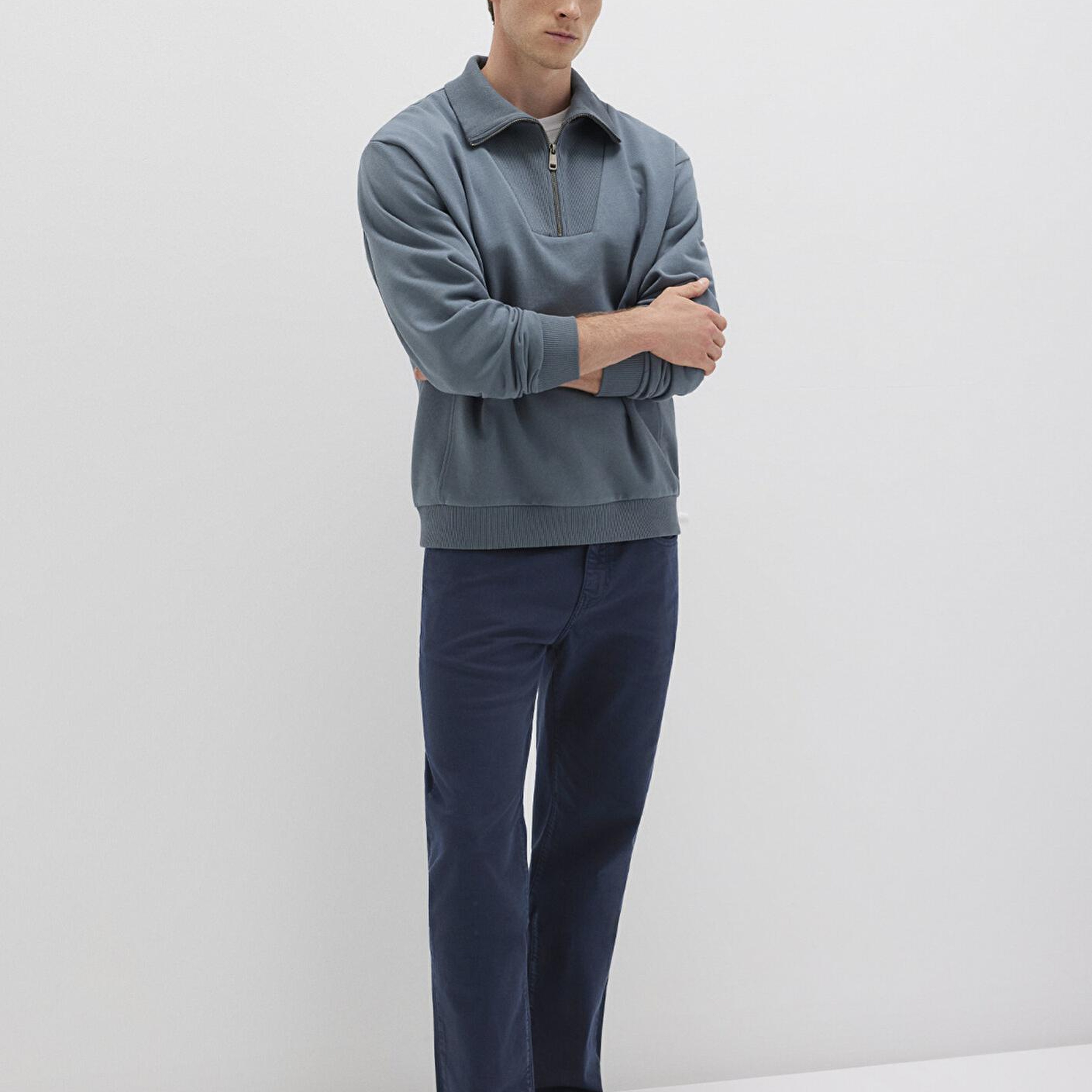 Mavi Lisbon Koyu Lacivert Denim Gabardin Pantolon 0010039-90682