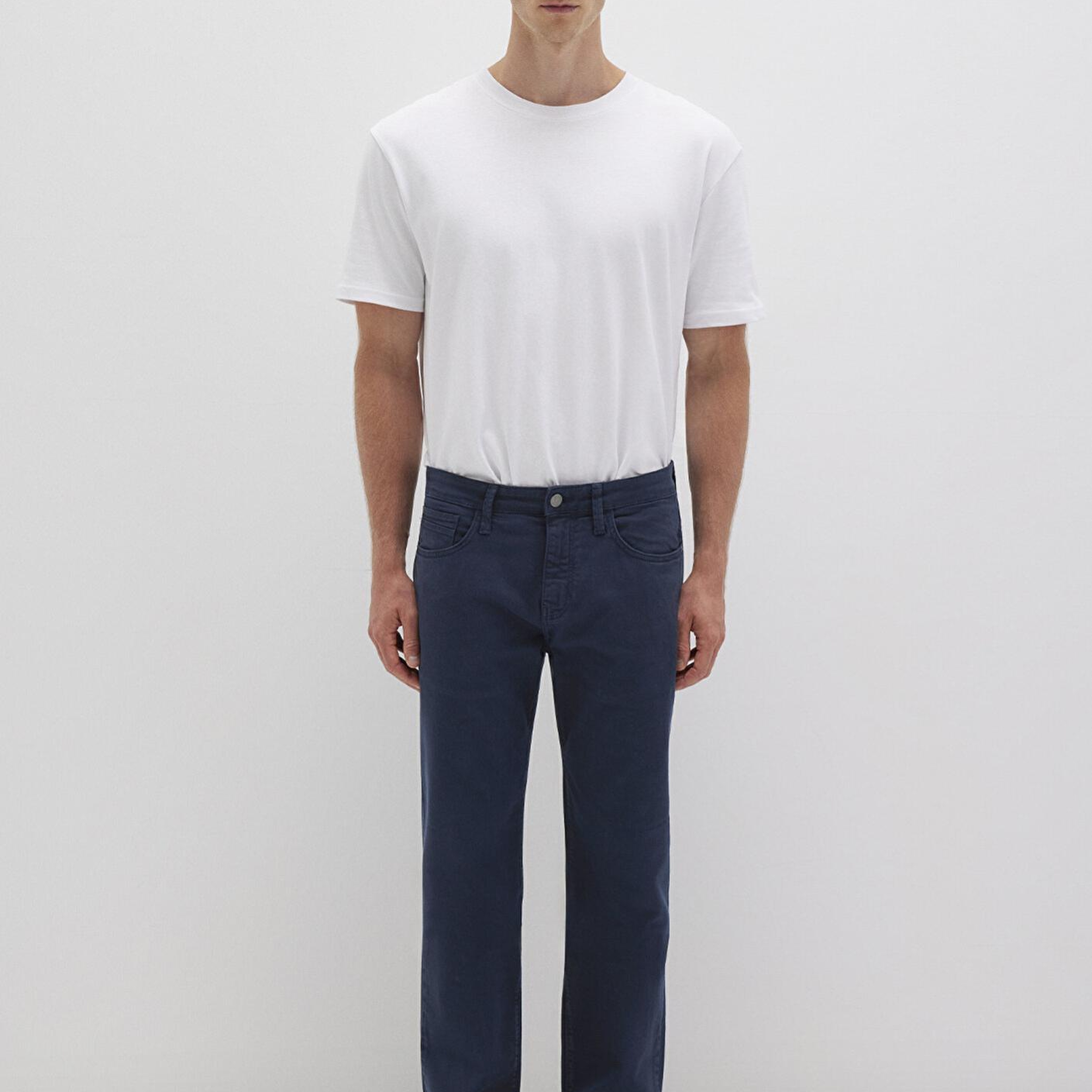 Mavi Lisbon Koyu Lacivert Denim Gabardin Pantolon 0010039-90682