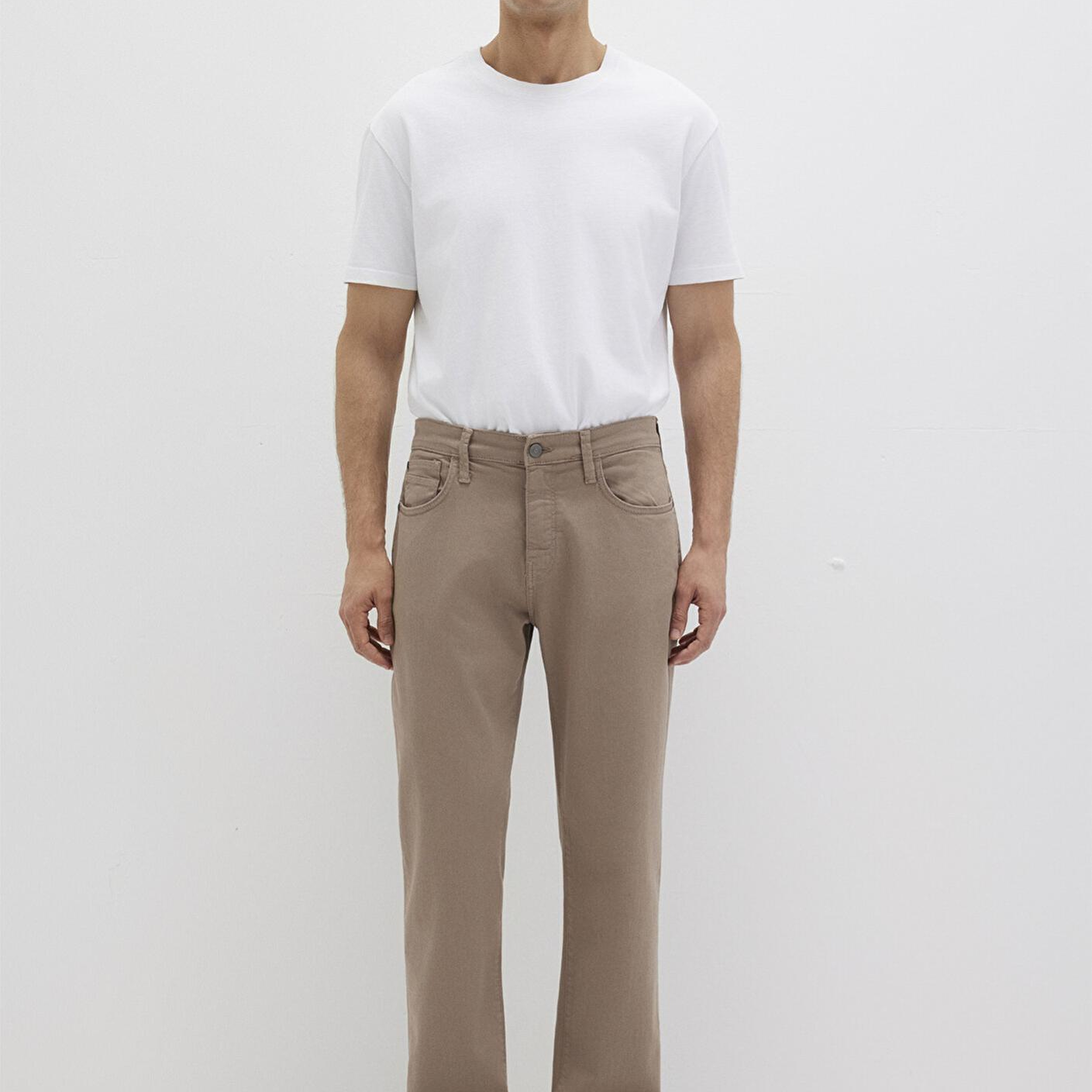 Mavi Lisbon Bej Denim Gabardin Pantolon 0010039-90681