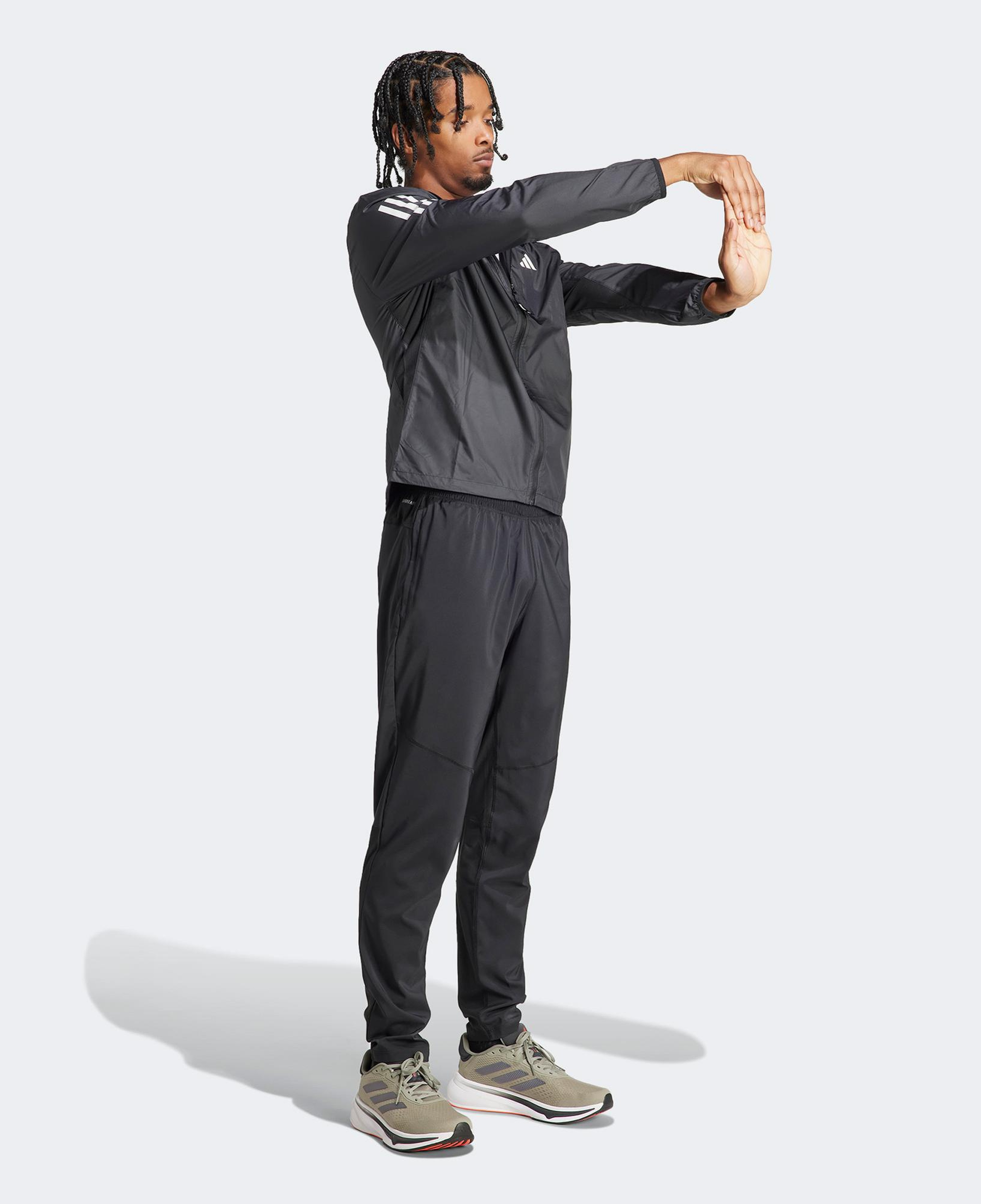 adidas Own the Run Erkek Siyah Eşofman Altı