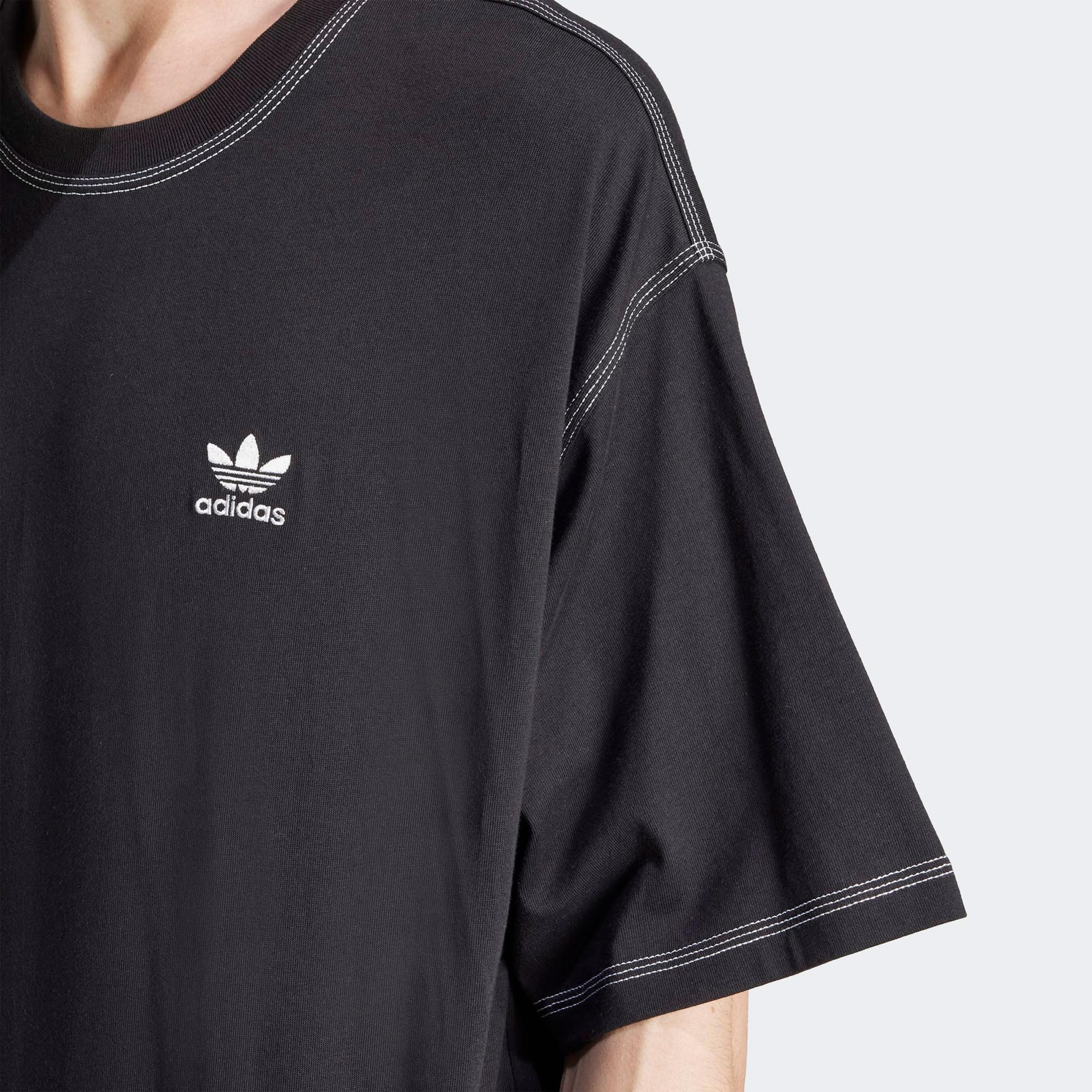adidas Essentials Erkek Siyah T-Shirt