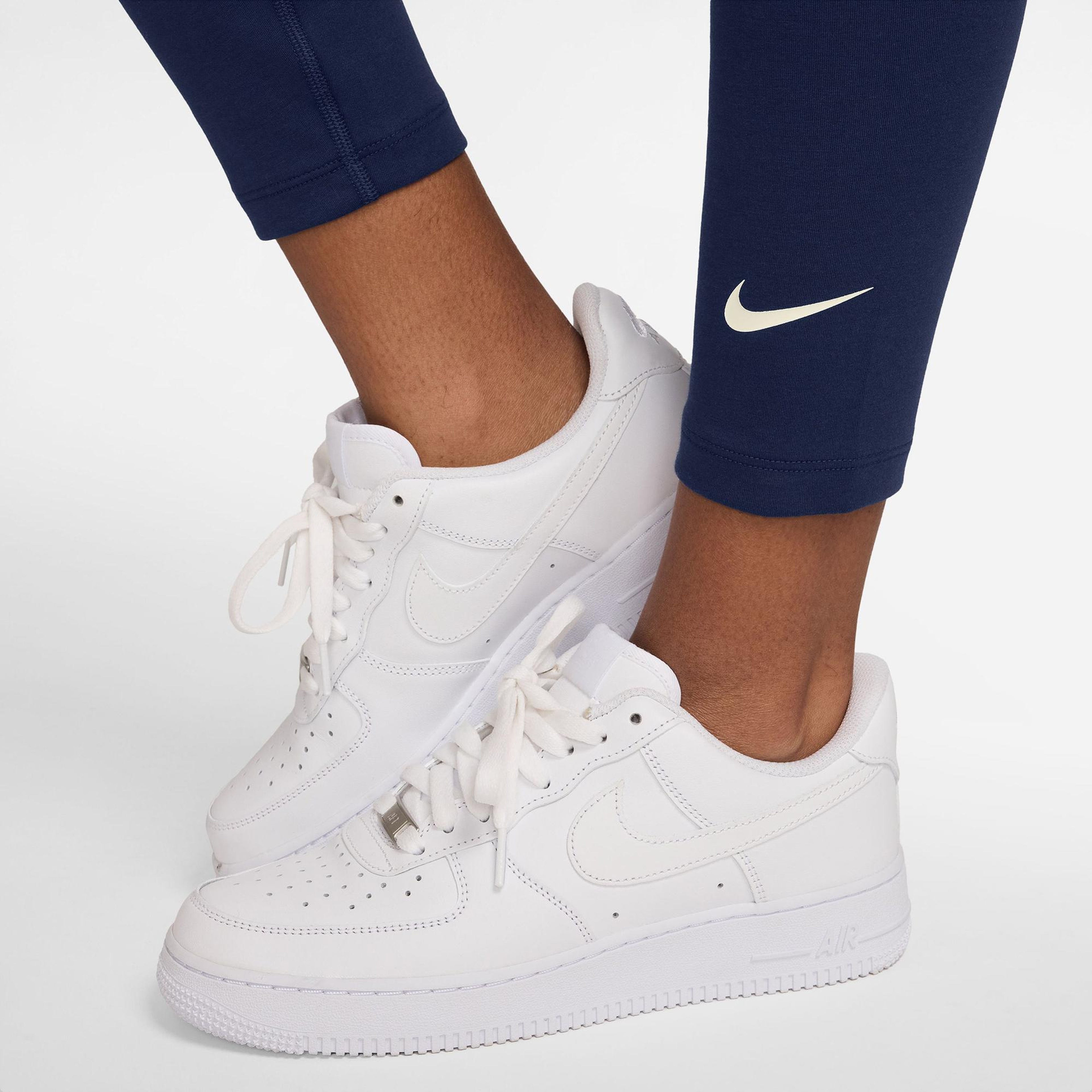 Nike Sportswear Classic Kadın Lacivert Tayt